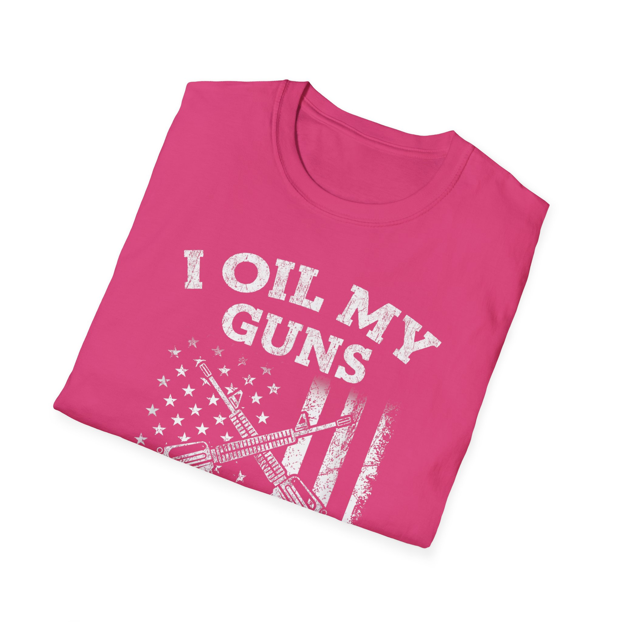 Gun Rights T-Shirt — "I Oil My Guns With Liberal Tears" Patriotic Rifle Shirt - Image 14