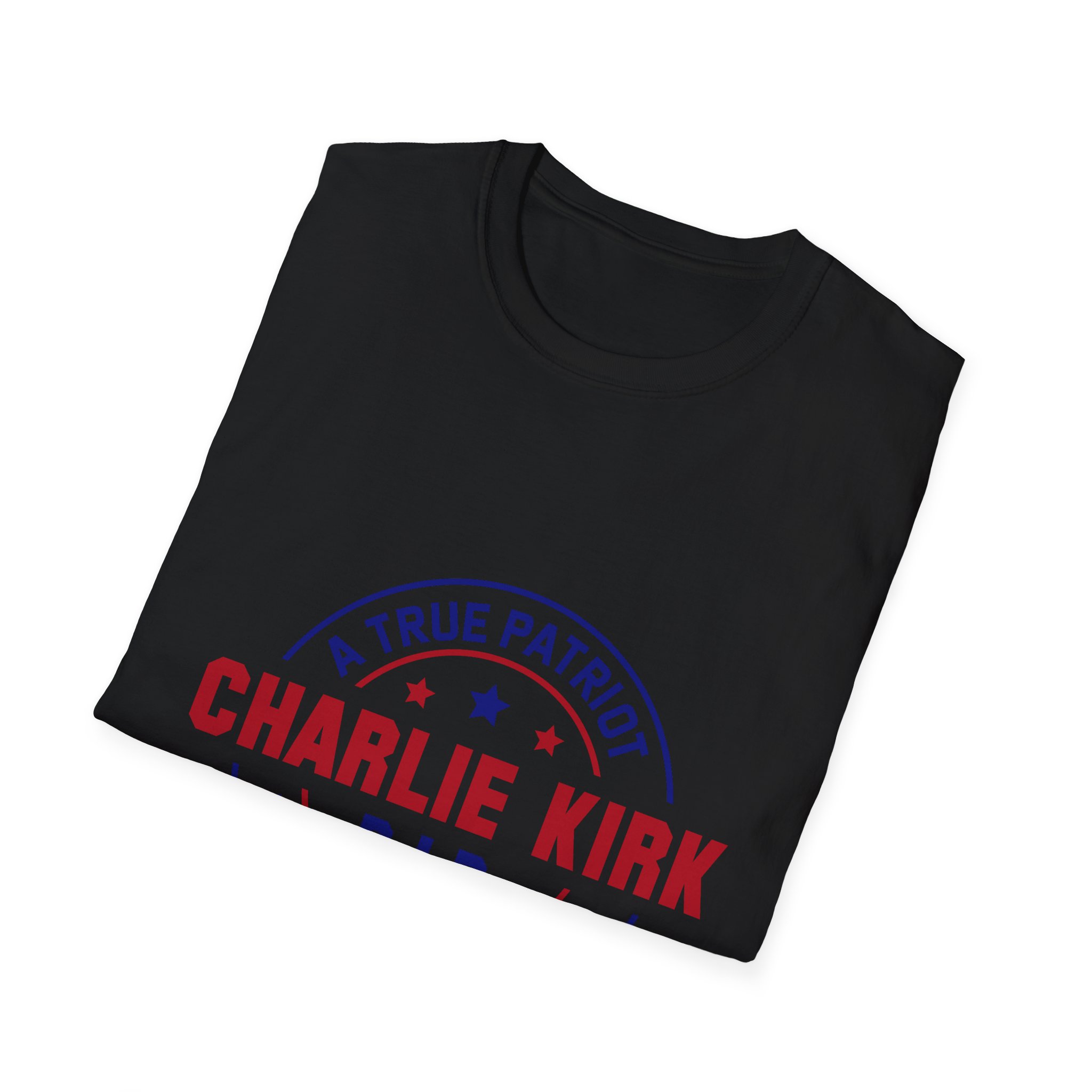 T-Shirt — "Charlie Kirk R.I.P. A True Patriot" Memorial Tee - Image 4