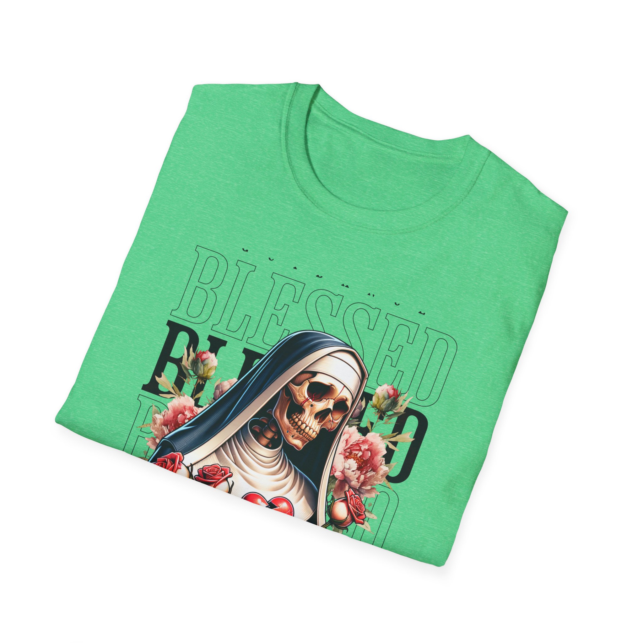 Blessed Nun T-Shirt — "Overflowing Blessings" Graphic Tee - Image 8