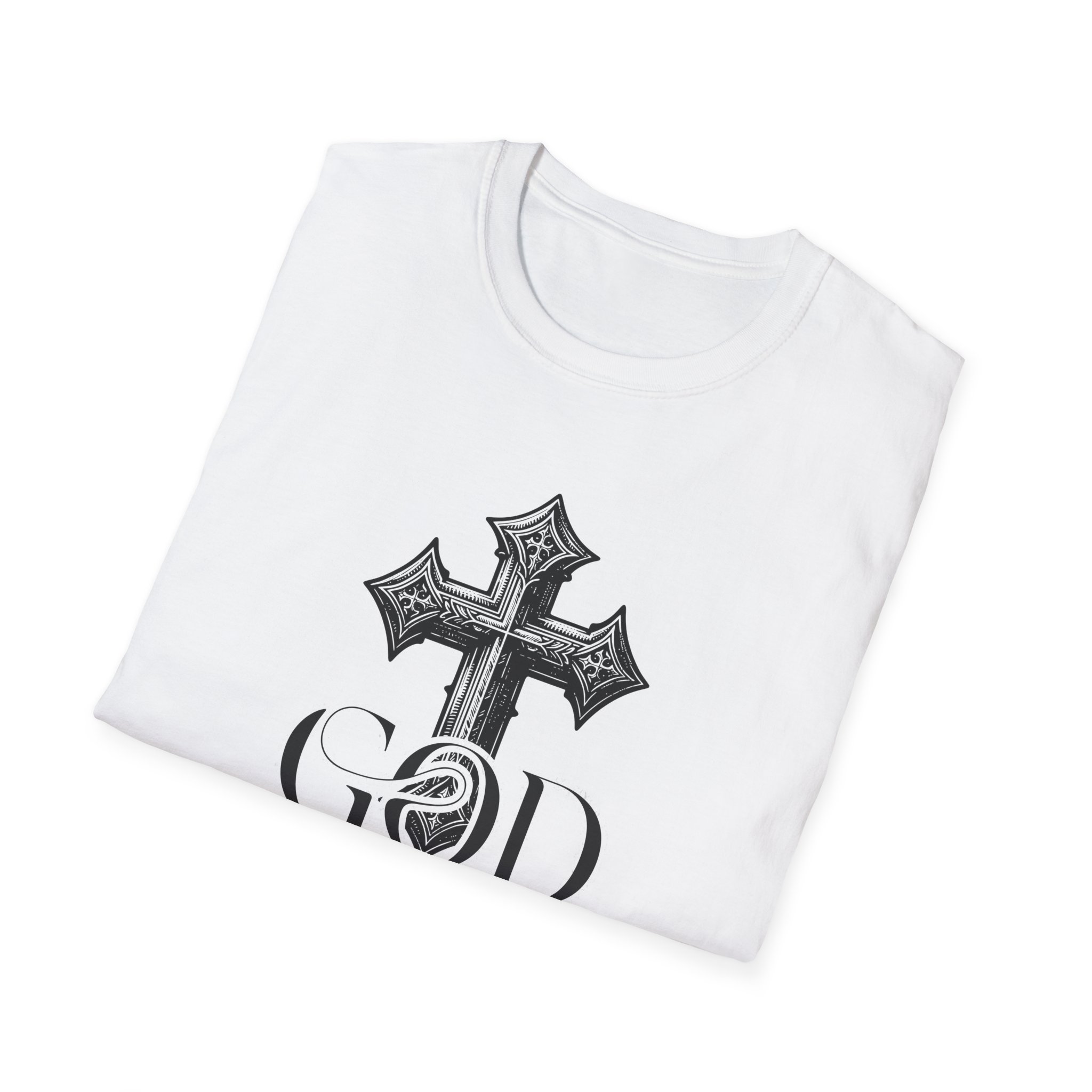 God Over Everything T-Shirt — Christian Cross Faith Tee - Image 4