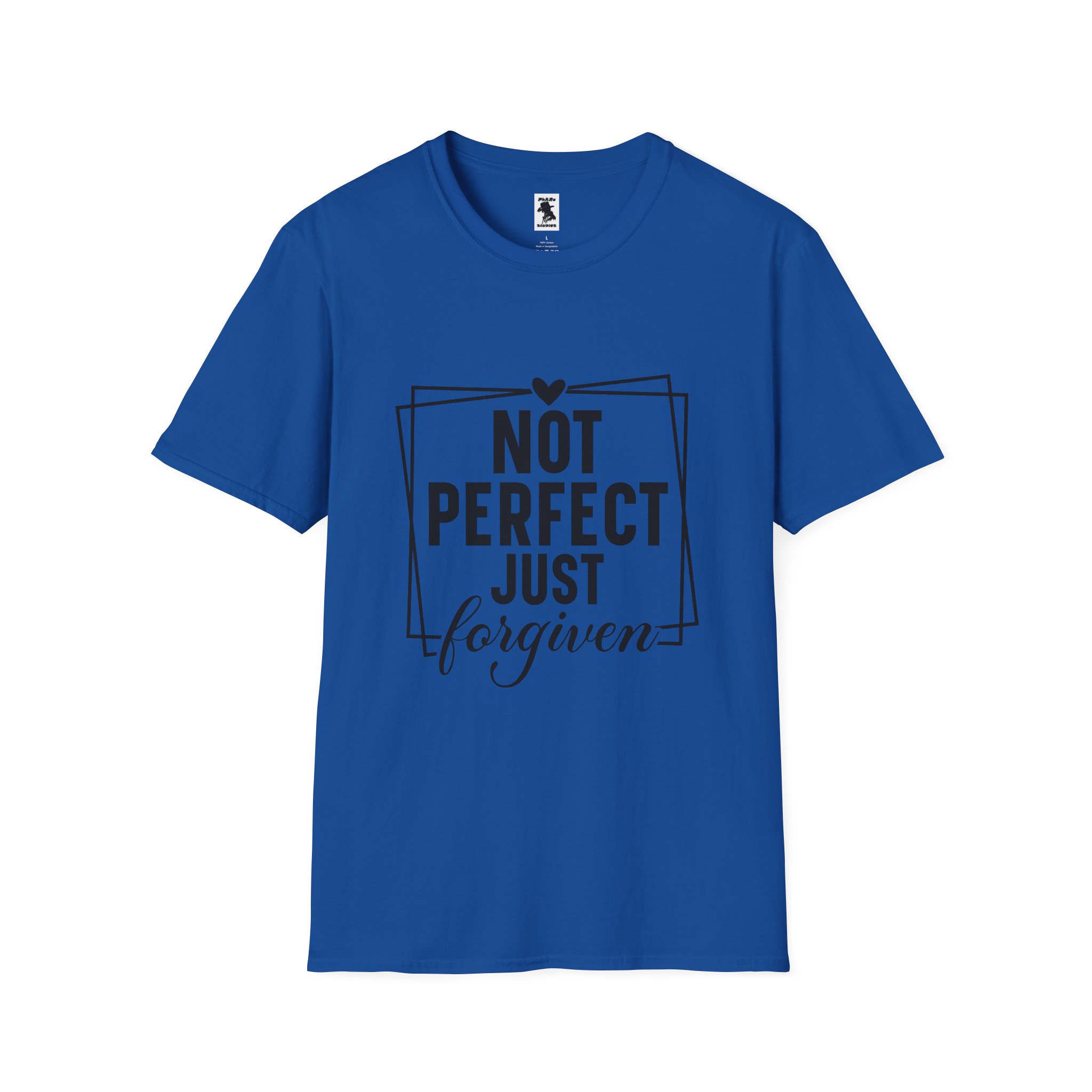 Unisex Softstyle T-Shirt - 'Not Perfect Just Forgiven' Inspirational Tee - Image 25