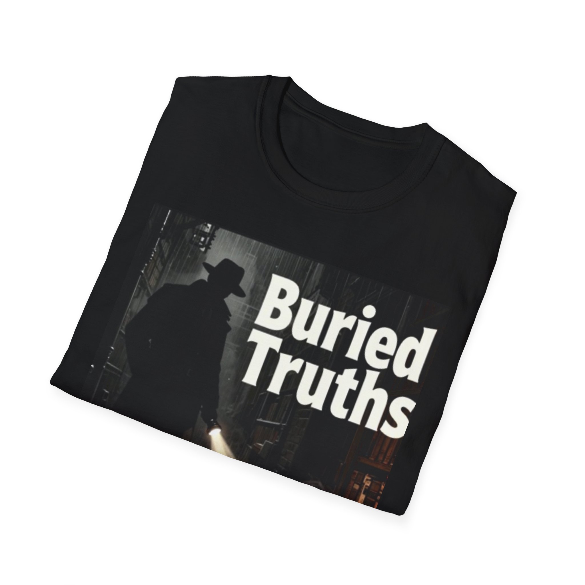Buried Truths Podcast T-Shirt — The Truth in the Darkness Network (Phillip Roberts) - Image 12