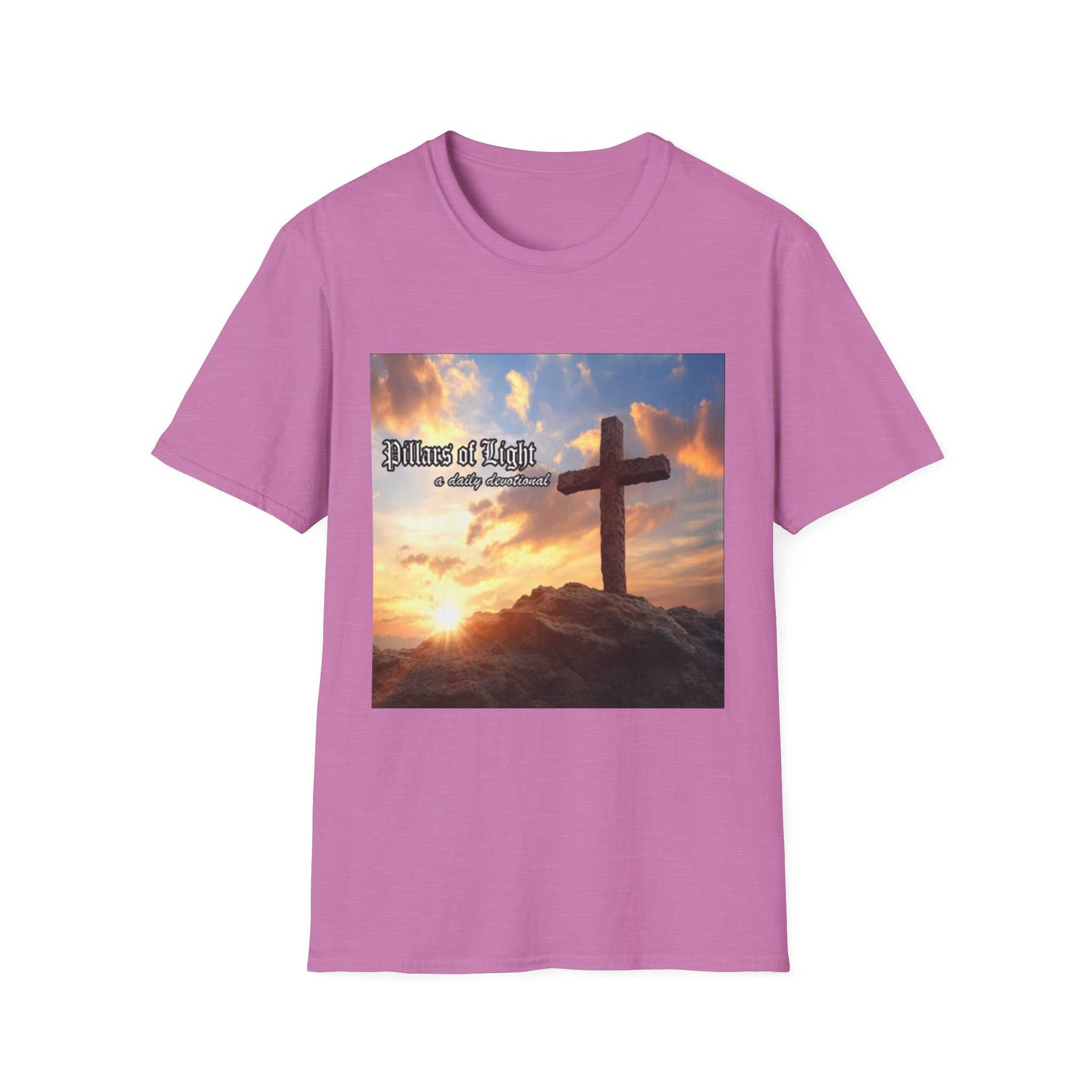 Pillars of Light Devotional Podcast T-Shirt — The Truth in the Darkness