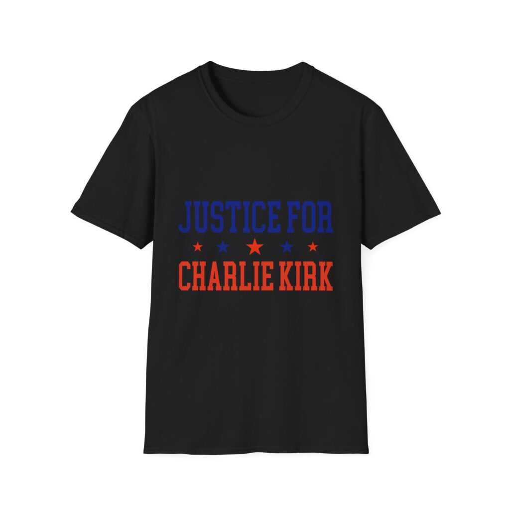Justice For Charlie Kirk T‑Shirt
