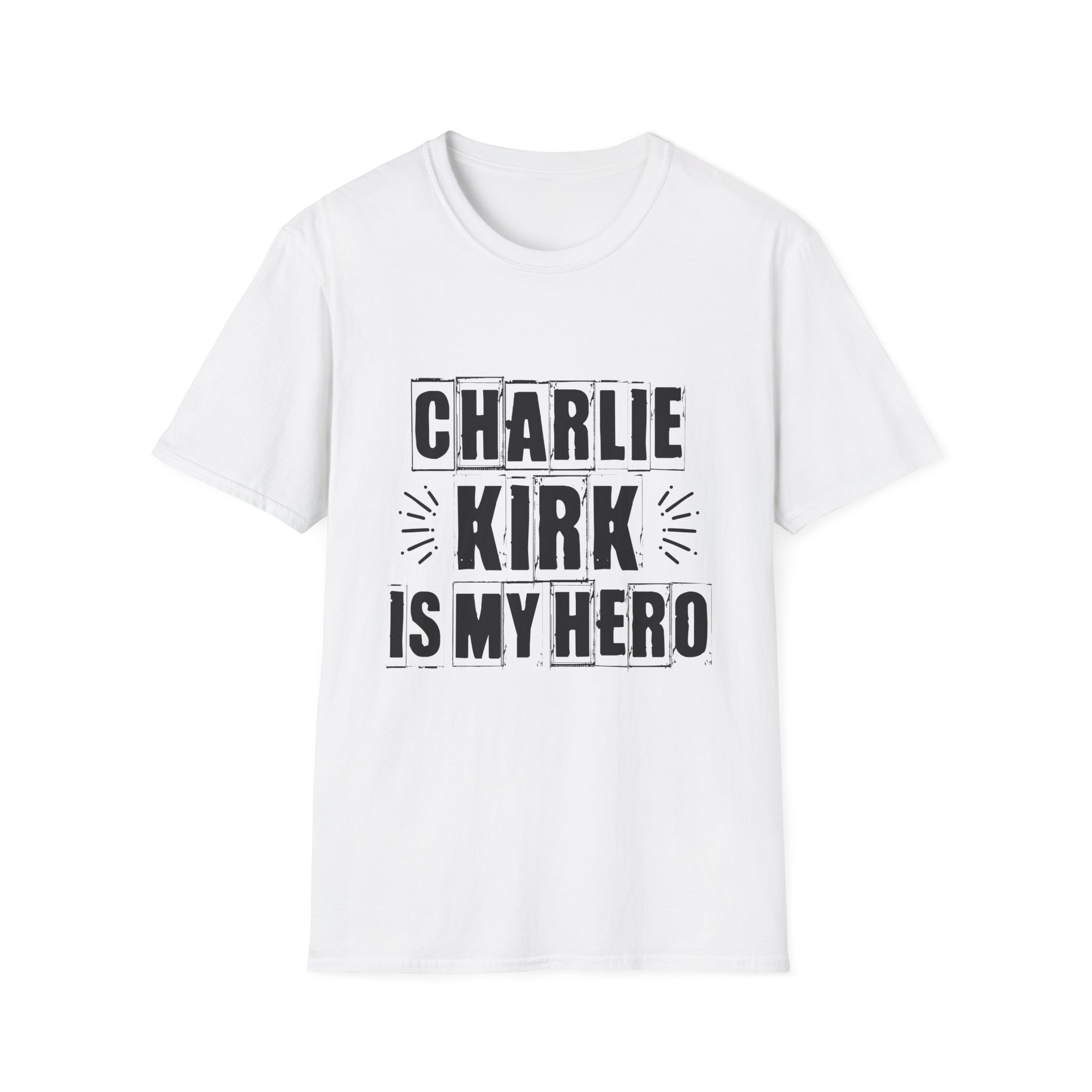 Charlie Kirk Is My Hero T-Shirt — Political Statement Tee - Image 3
