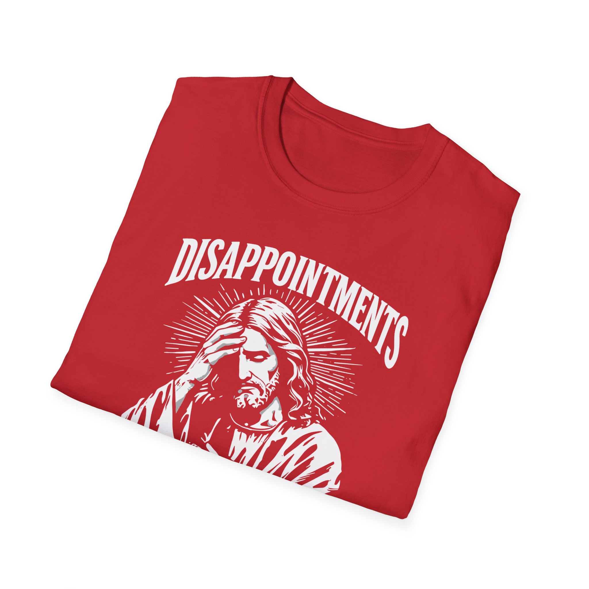 Jesus Graphic T-Shirt — "Disappointments All of You" Vintage Religious Humor Tee - Image 16