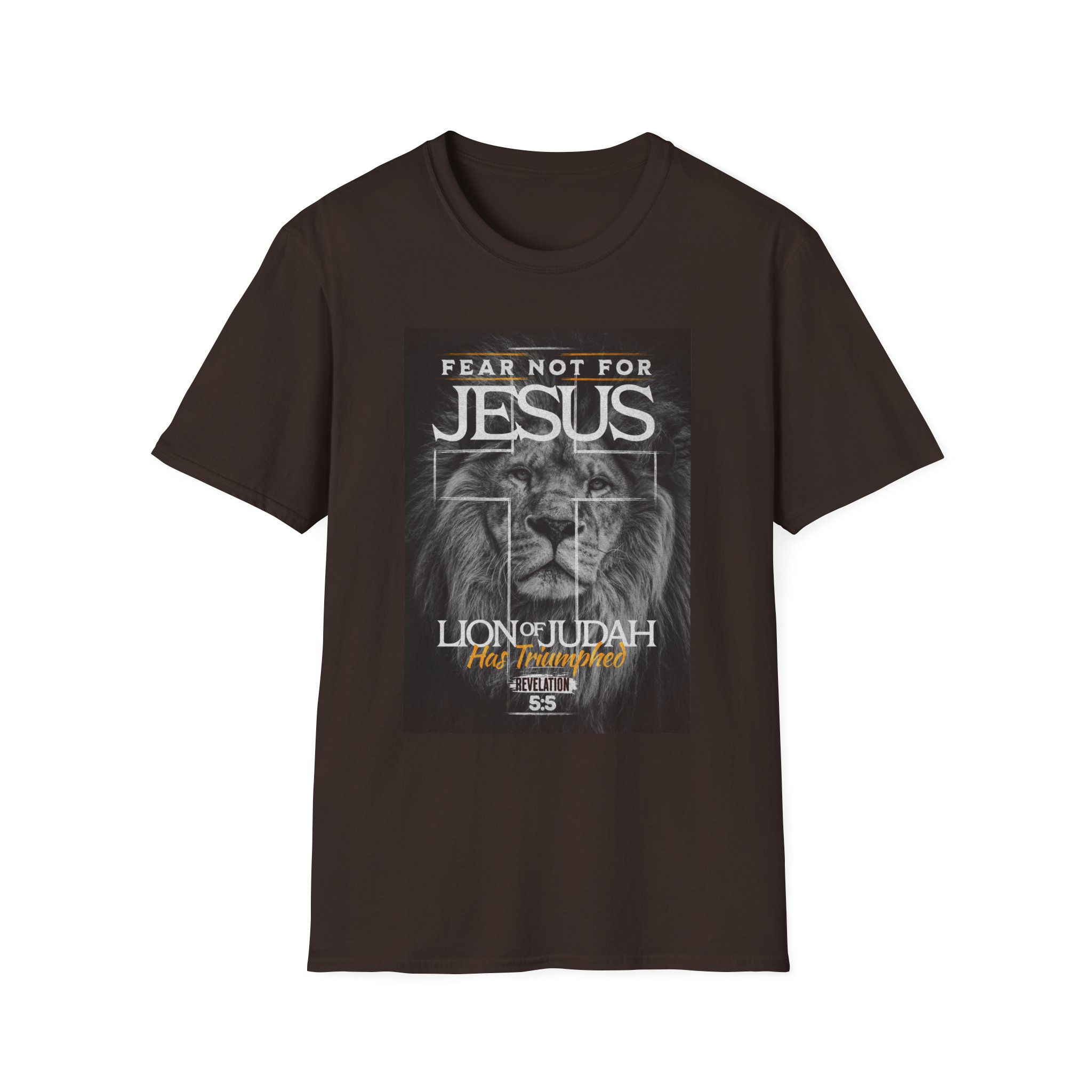 Lion of Judah T-Shirt — "Fear Not for Jesus" Christian Faith Tee - Image 11