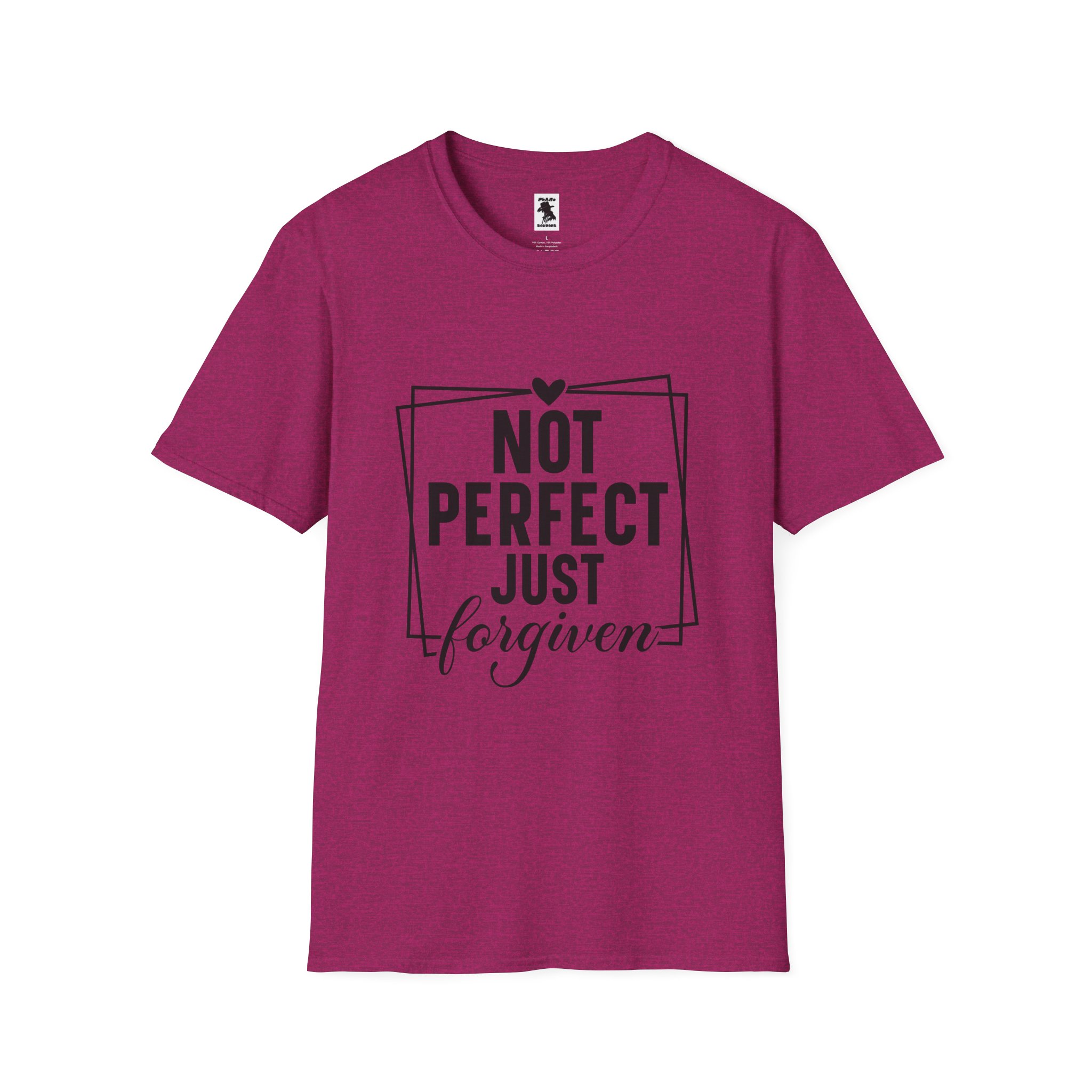 Unisex Softstyle T-Shirt - 'Not Perfect Just Forgiven' Inspirational Tee - Image 17