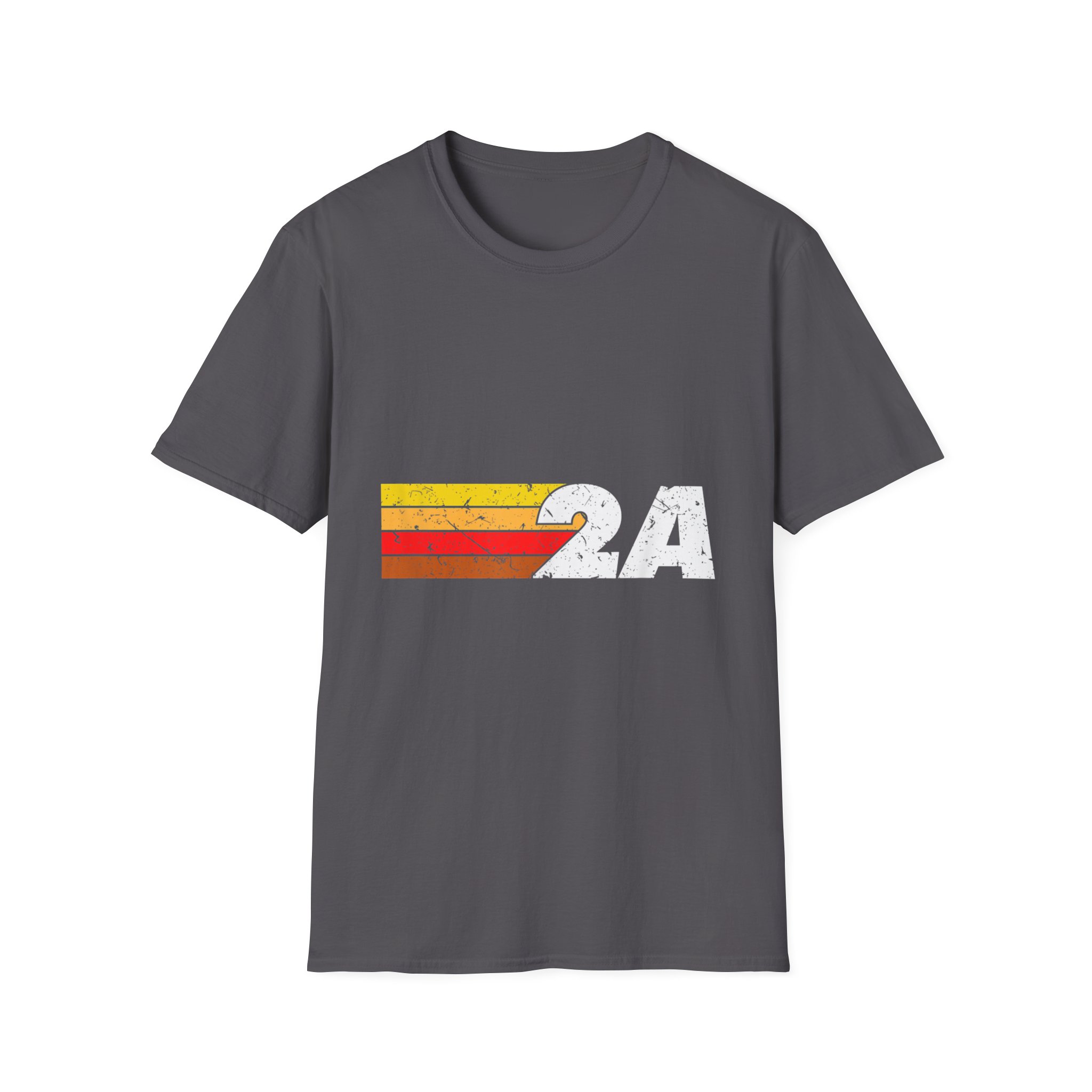 2A Retro Stripes T-Shirt — Vintage 2A Gun Rights Tee - Image 15