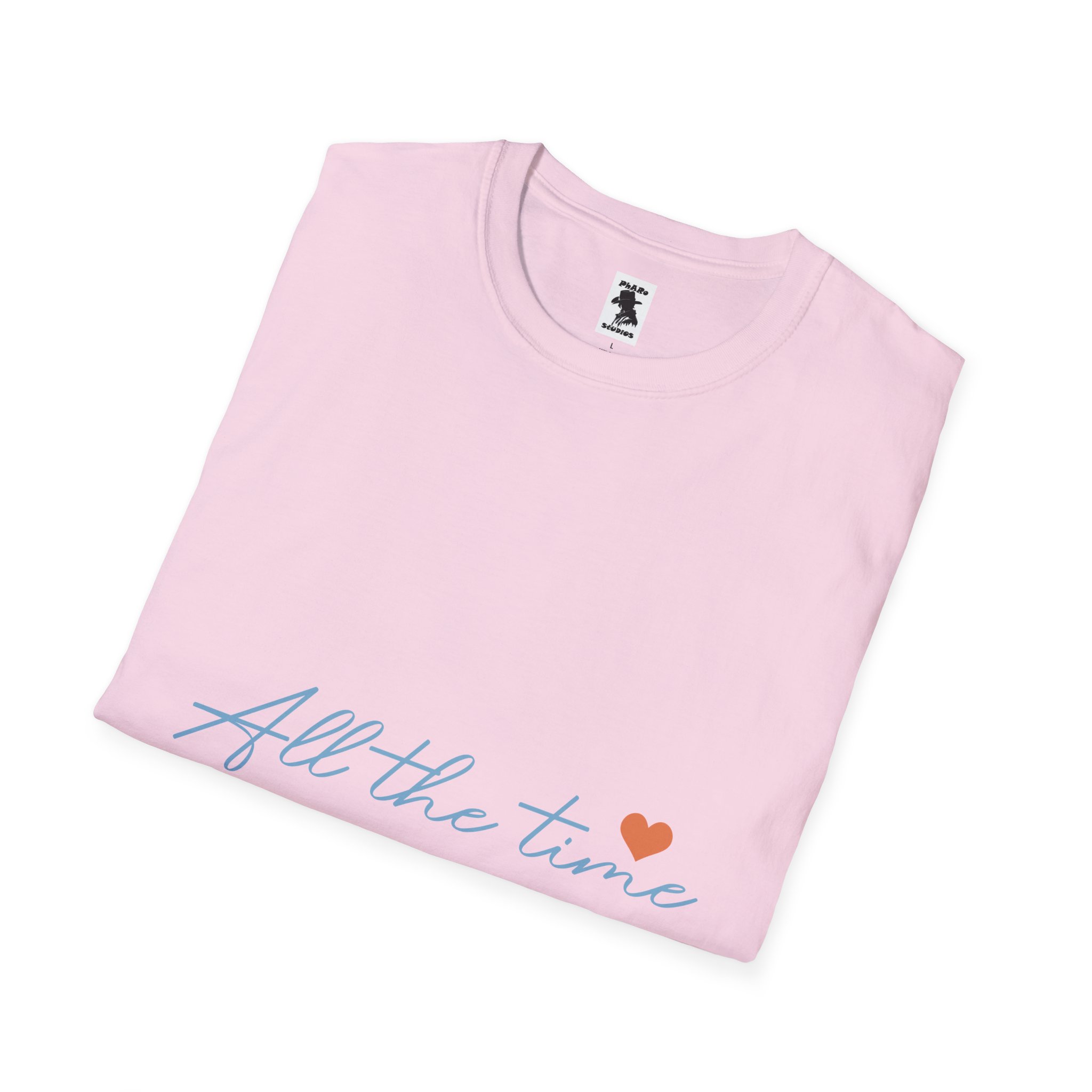 All the Time Unisex Softstyle T-Shirt - Casual Love Tee - Image 40