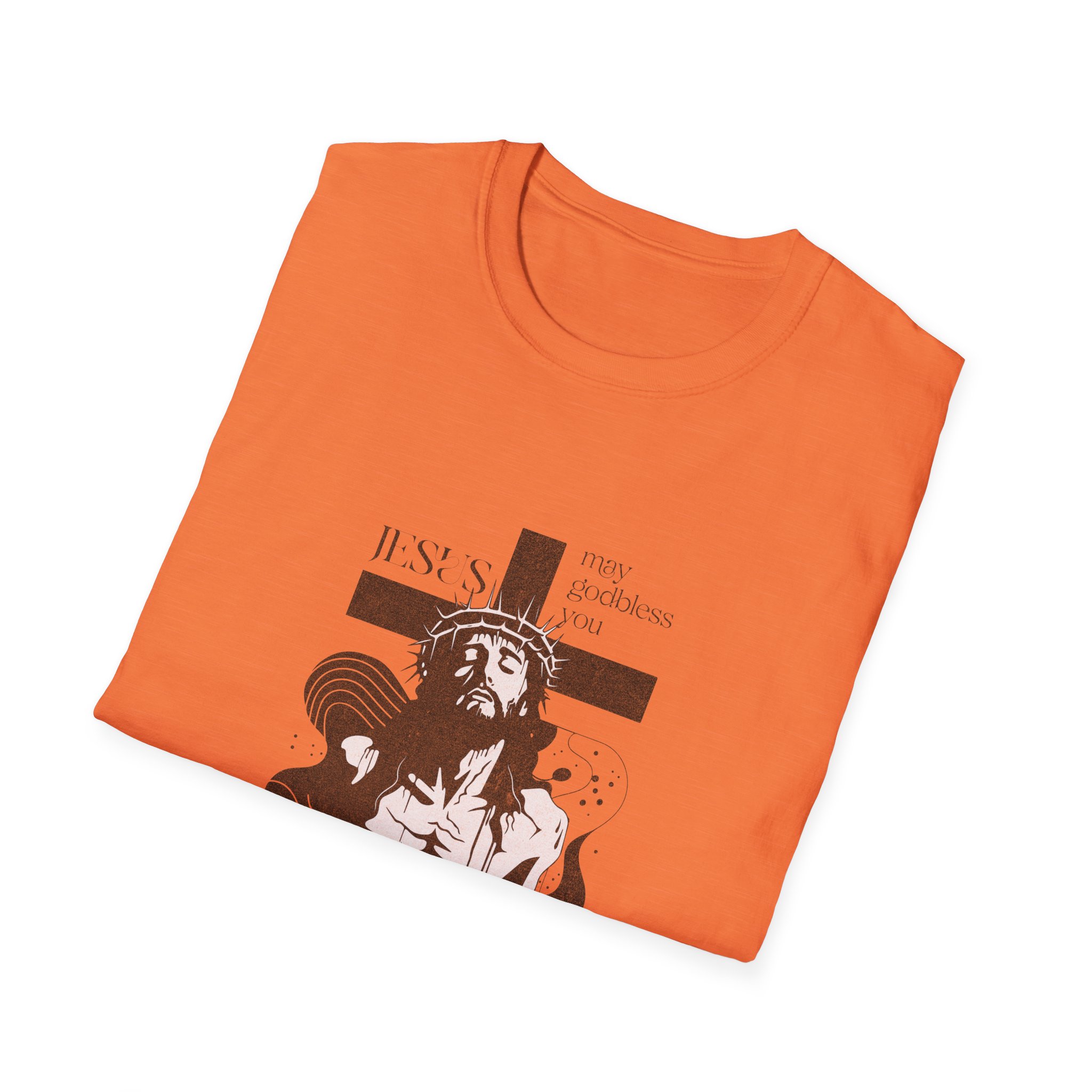 Stylized Jesus Cross Illustration (Religious Christian Tee) - Image 6
