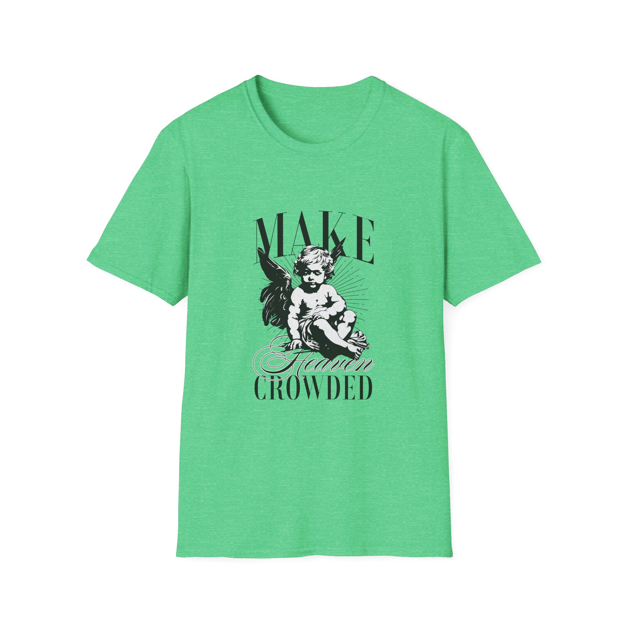 Make Heaven Crowded Unisex Tee - Image 7