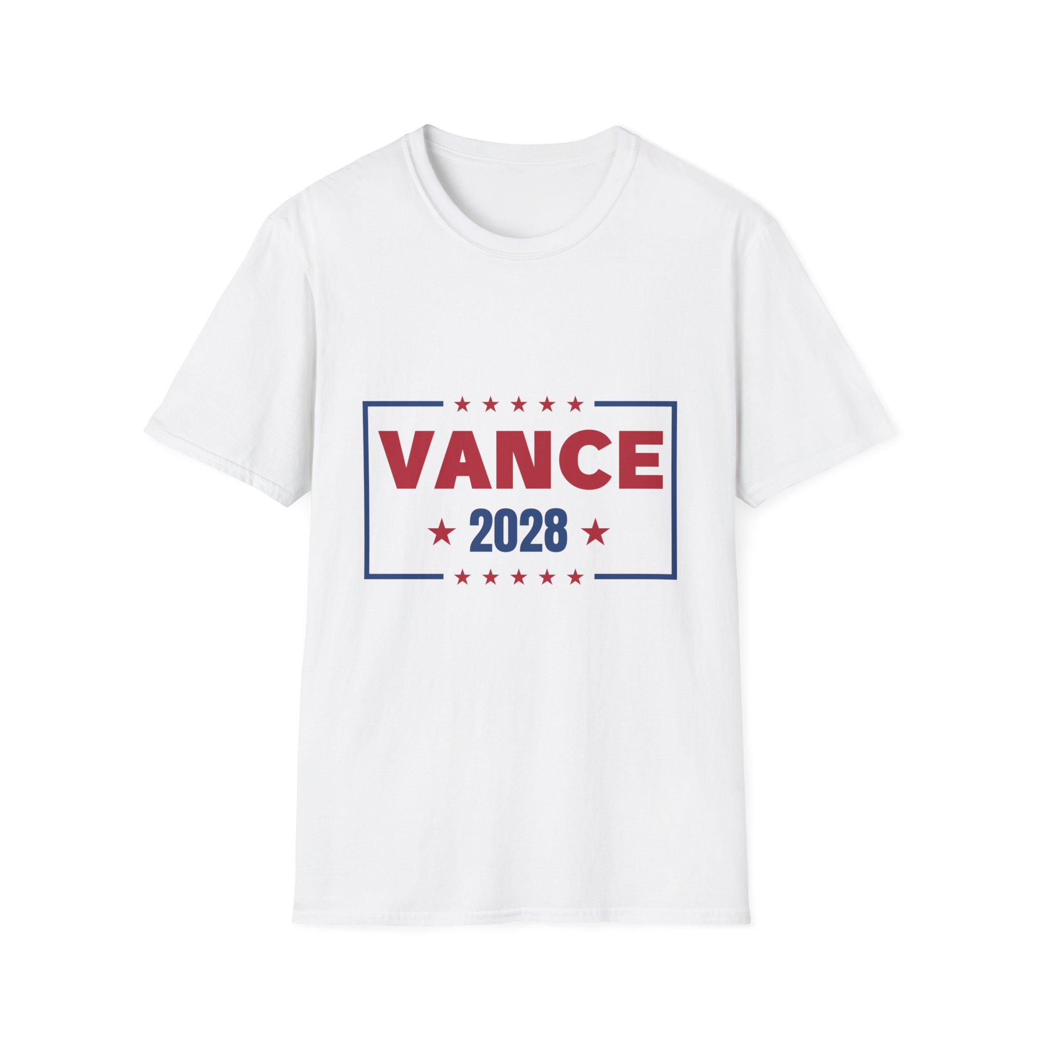 Campaign T-Shirt — "Vance 2028" Political Logo Tee