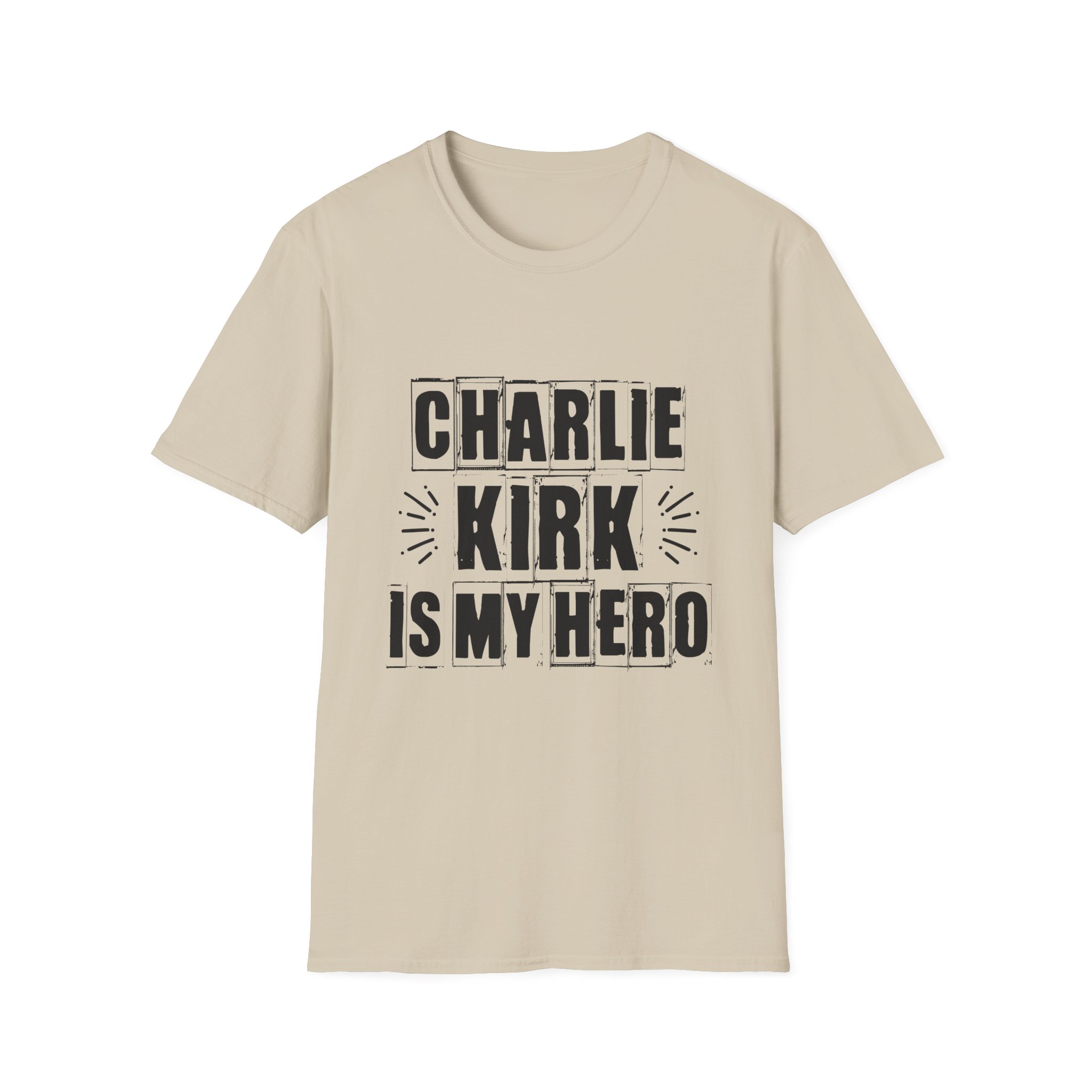 Charlie Kirk Is My Hero T-Shirt — Political Statement Tee - Image 5