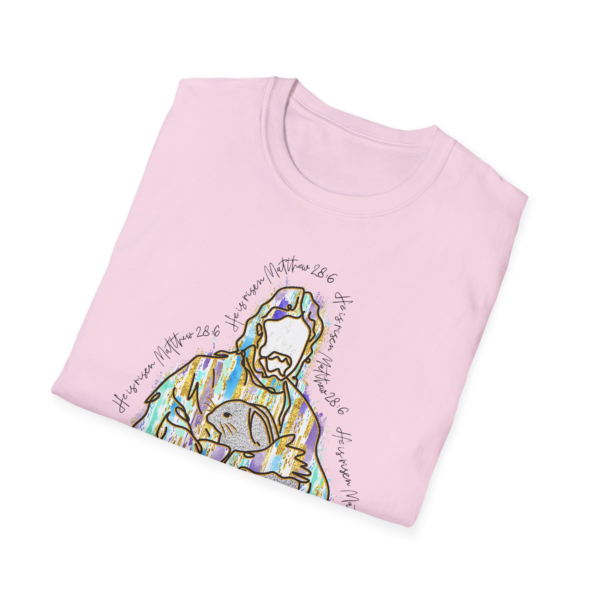 Matthew 28:6 Unisex Tee - Image 14
