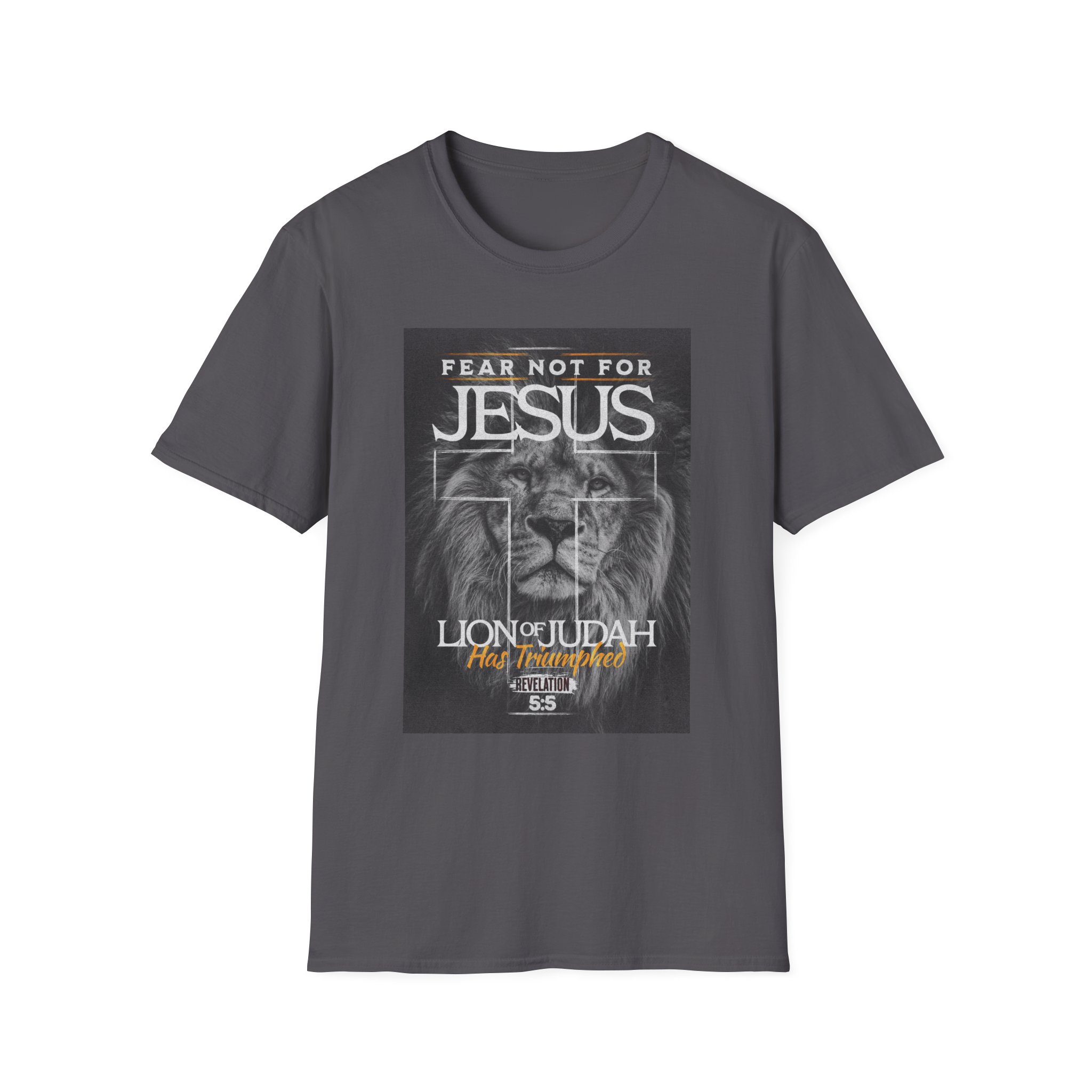 Lion of Judah T-Shirt — "Fear Not for Jesus" Christian Faith Tee - Image 21