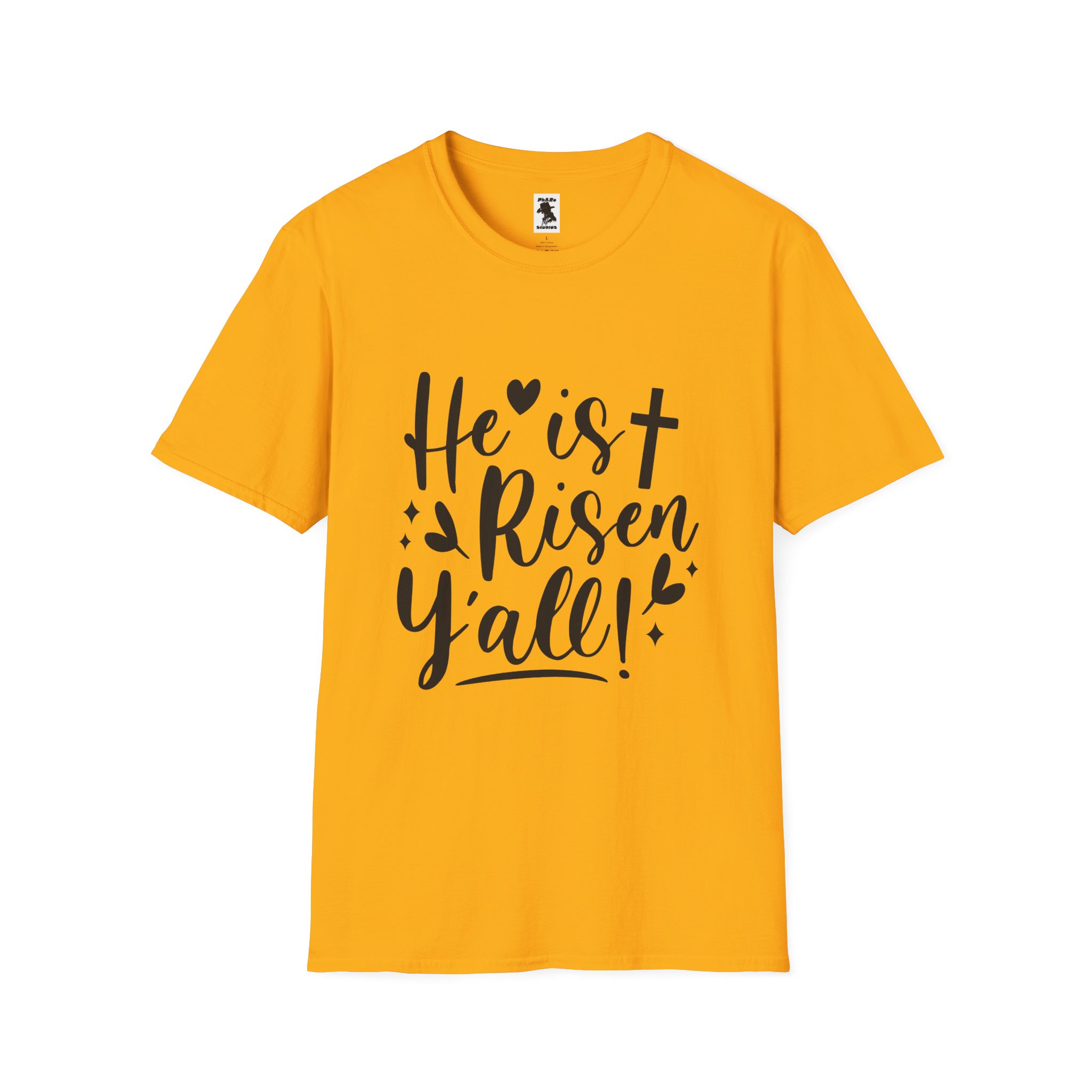 He is Risen Y'all - Unisex Softstyle T-Shirt - Image 21