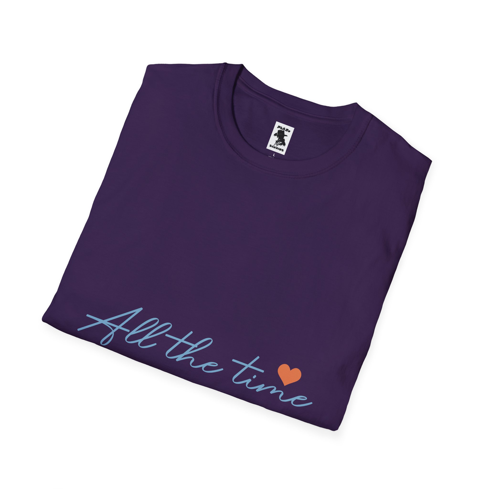 All the Time Unisex Softstyle T-Shirt - Casual Love Tee - Image 36