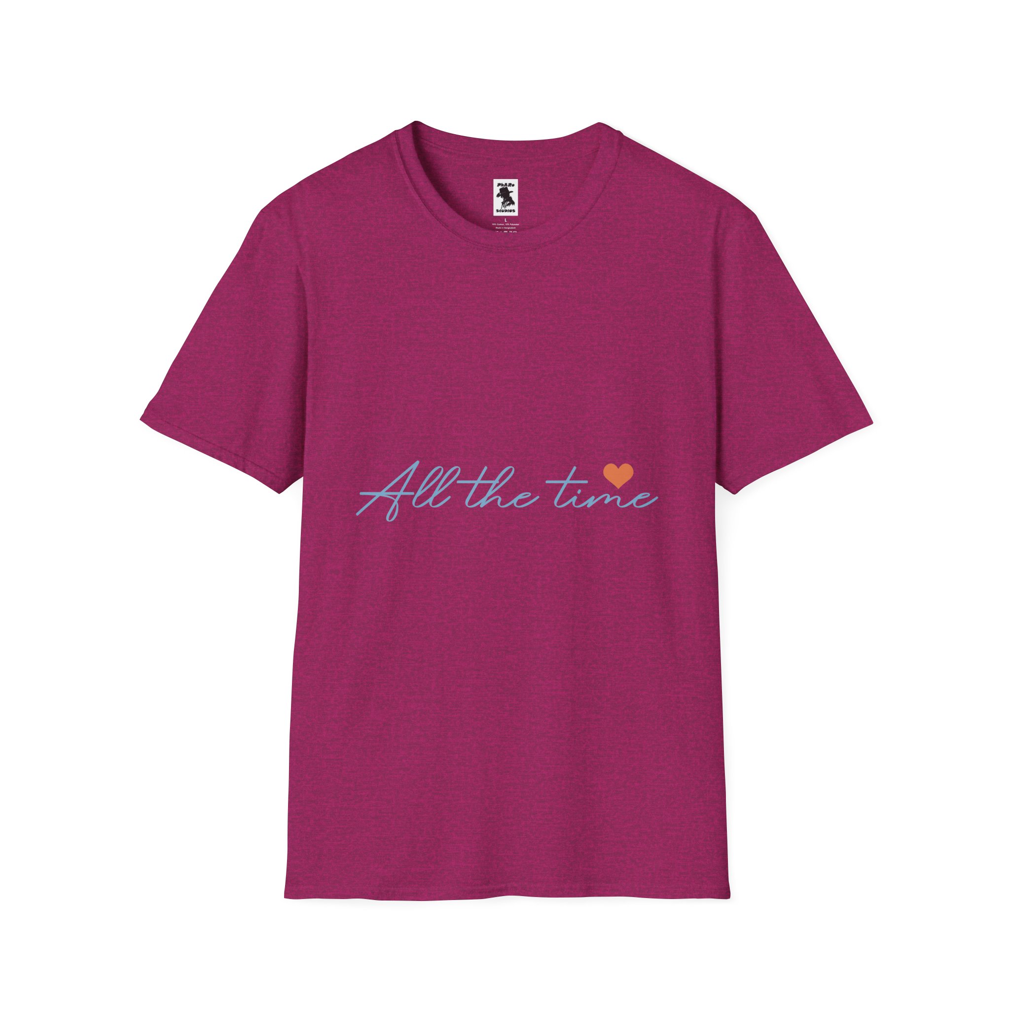 All the Time Unisex Softstyle T-Shirt - Casual Love Tee - Image 21