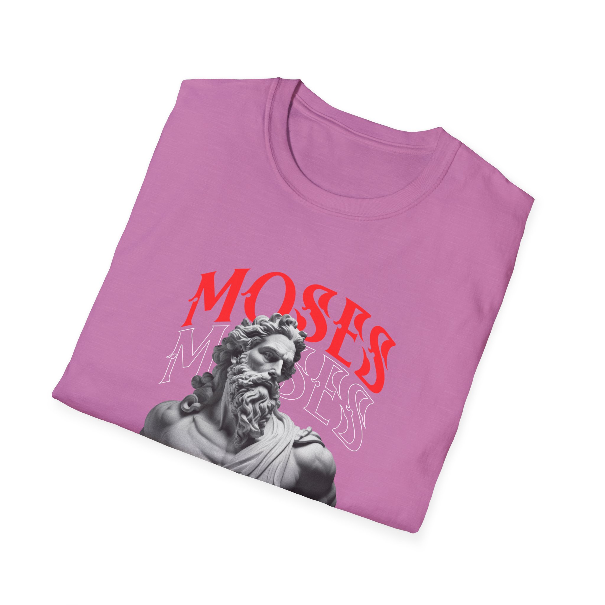 Moses Statue Graphic T-Shirt - Image 16