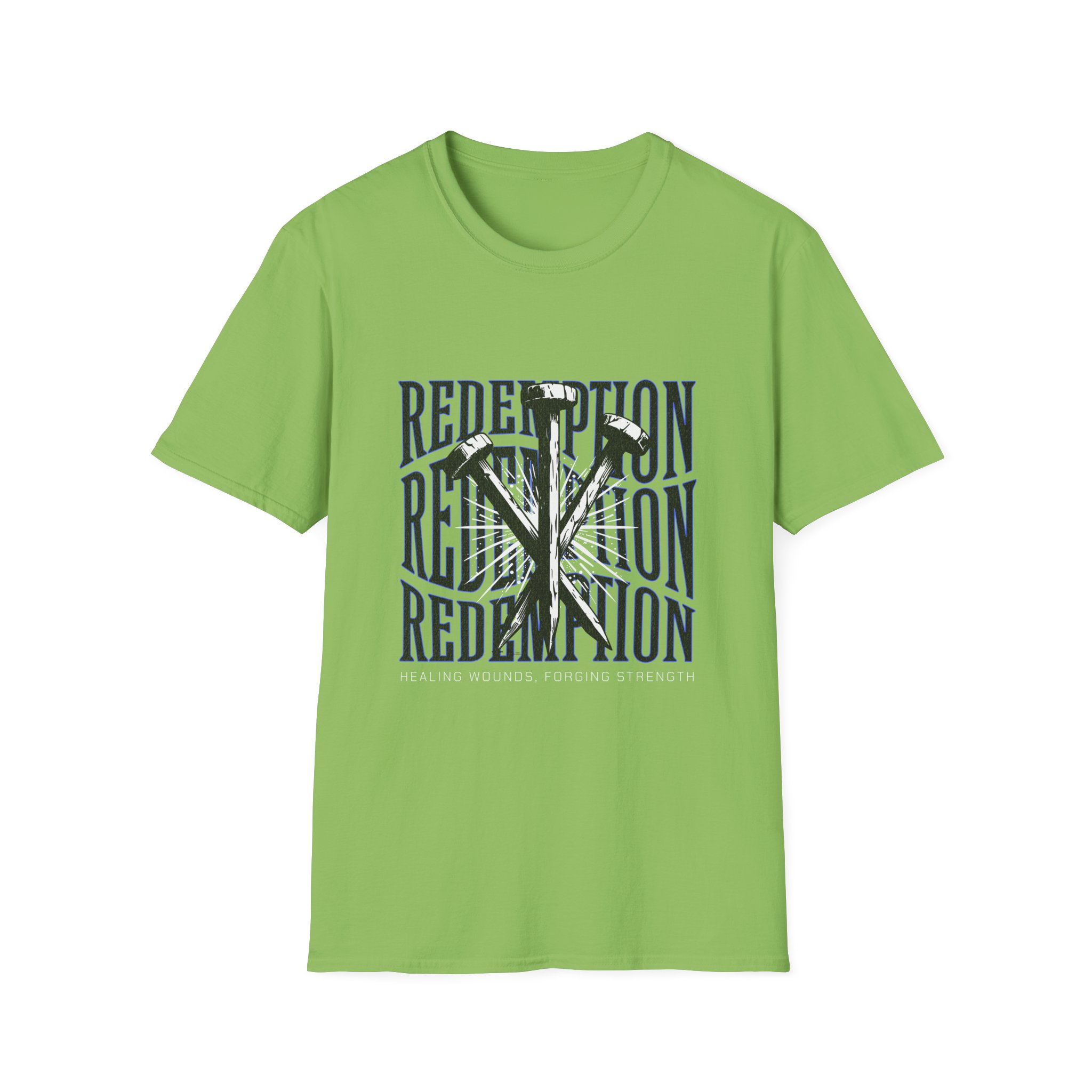 Redemption Cross T-Shirt — Christian Faith Graphic Tee - Image 11