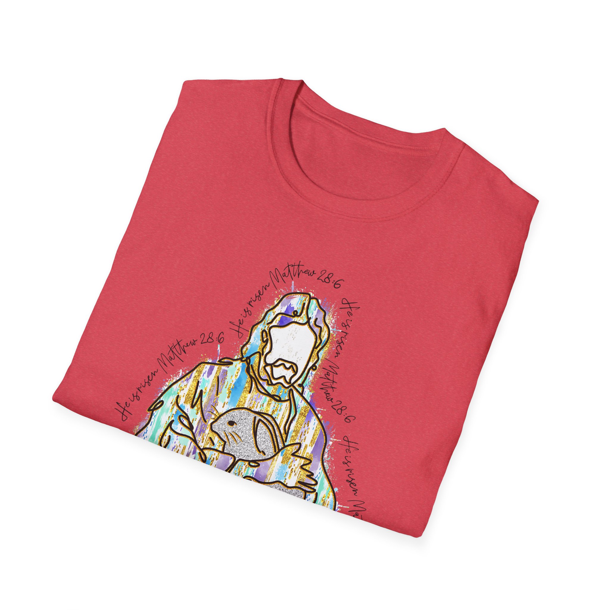 Matthew 28:6 Unisex Tee - Image 16