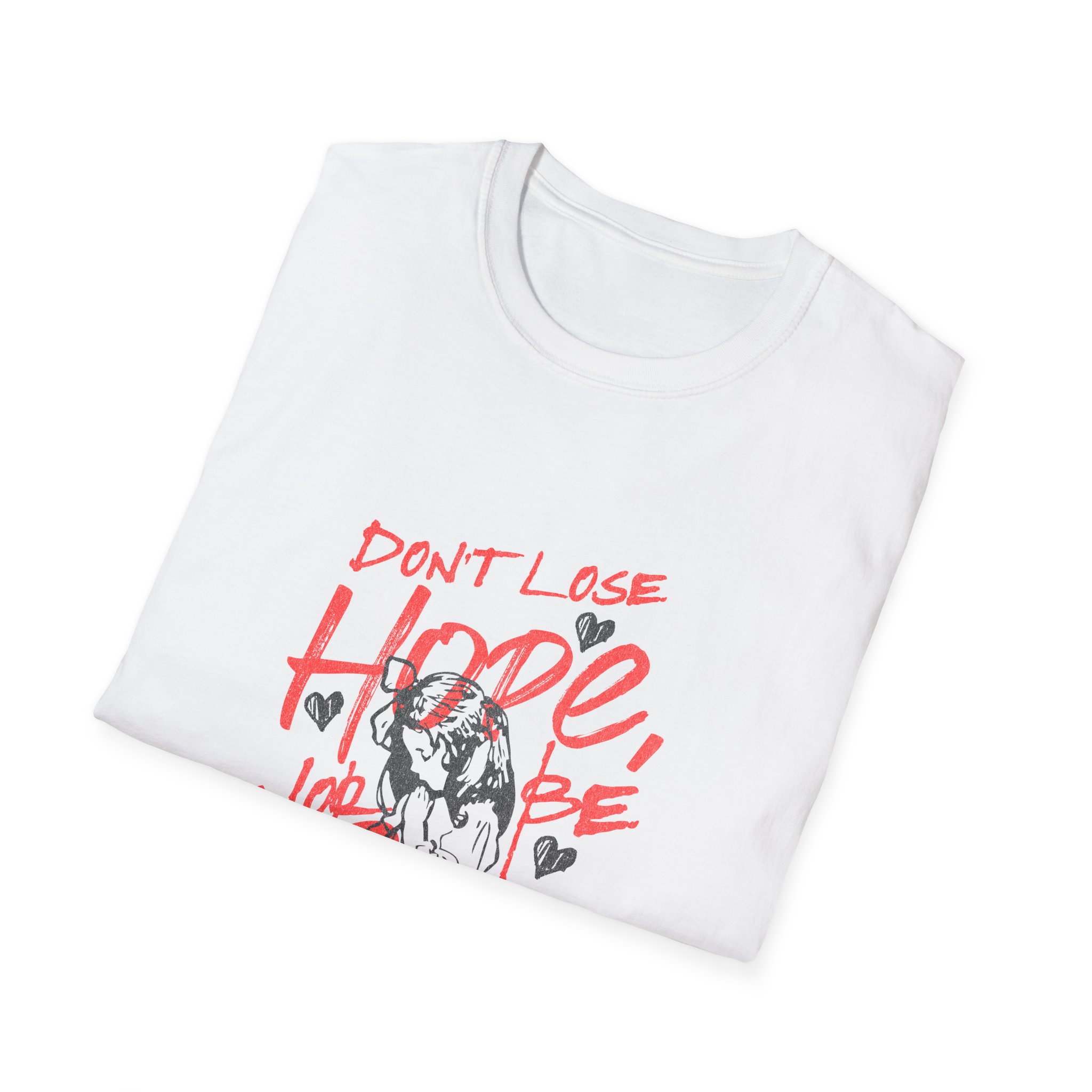 "Don't Lose Hope, Nor Be Sad" Sketch Tee - Image 4