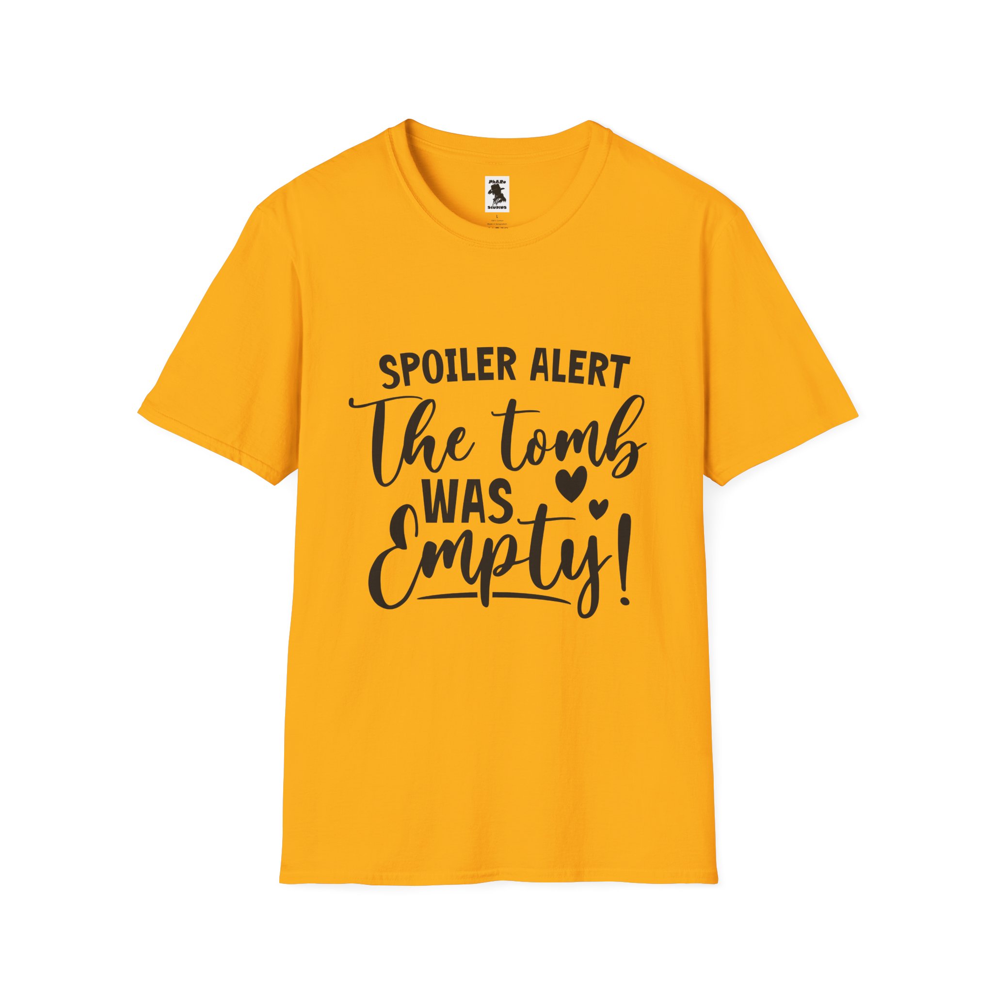 'Spoiler Alert: The Tomb Was Empty' Unisex Softstyle T-Shirt - Perfect for Easter and Celebrations! - Image 17
