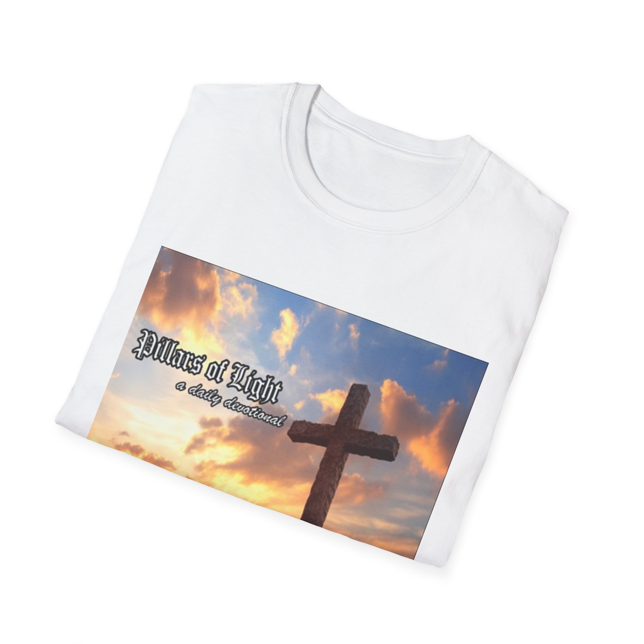 Pillars of Light Devotional Podcast T-Shirt — The Truth in the Darkness - Image 8
