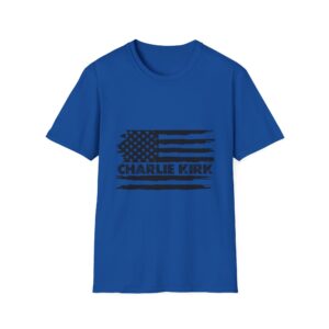 Charlie Kirk American Flag T-Shirt