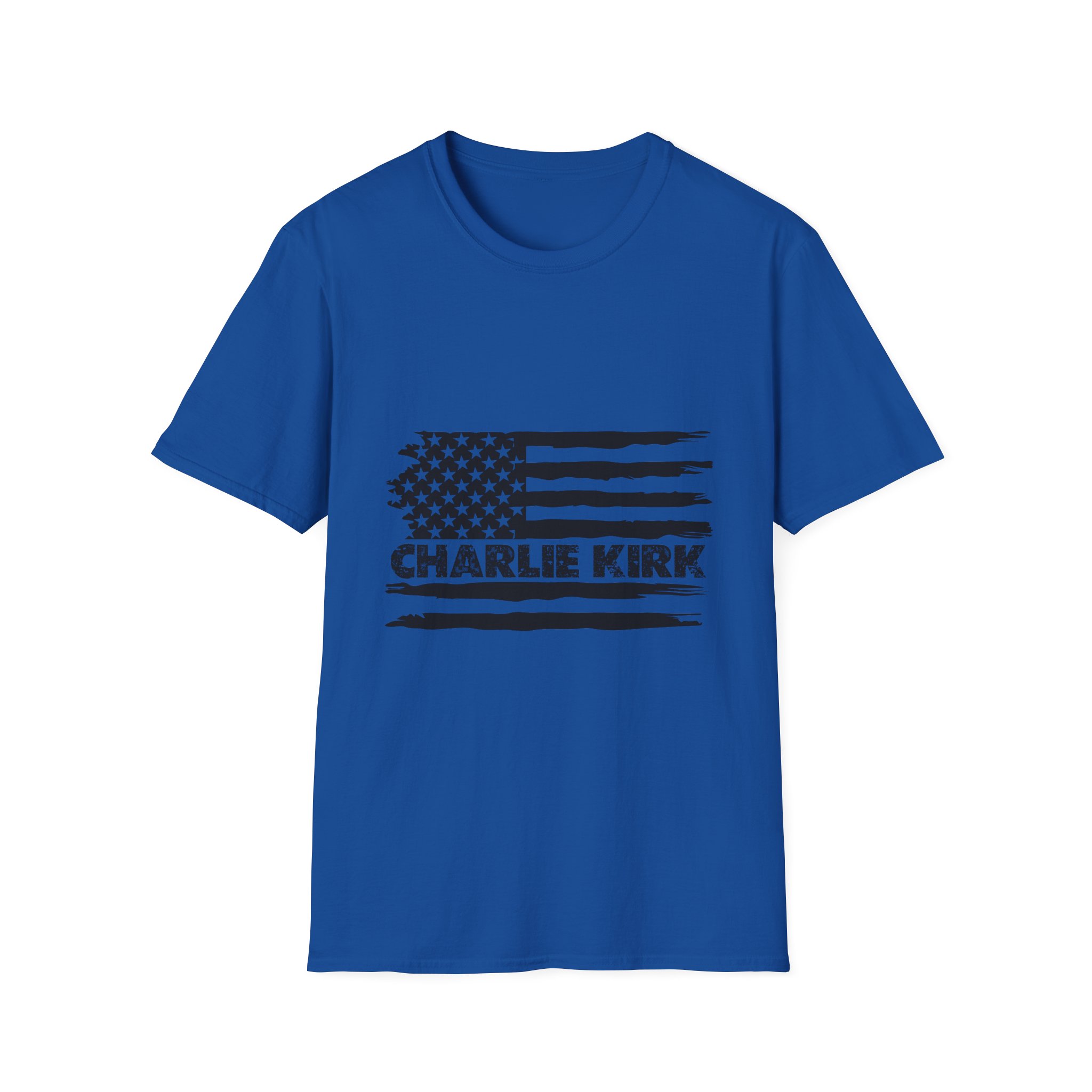Charlie Kirk American Flag T-Shirt