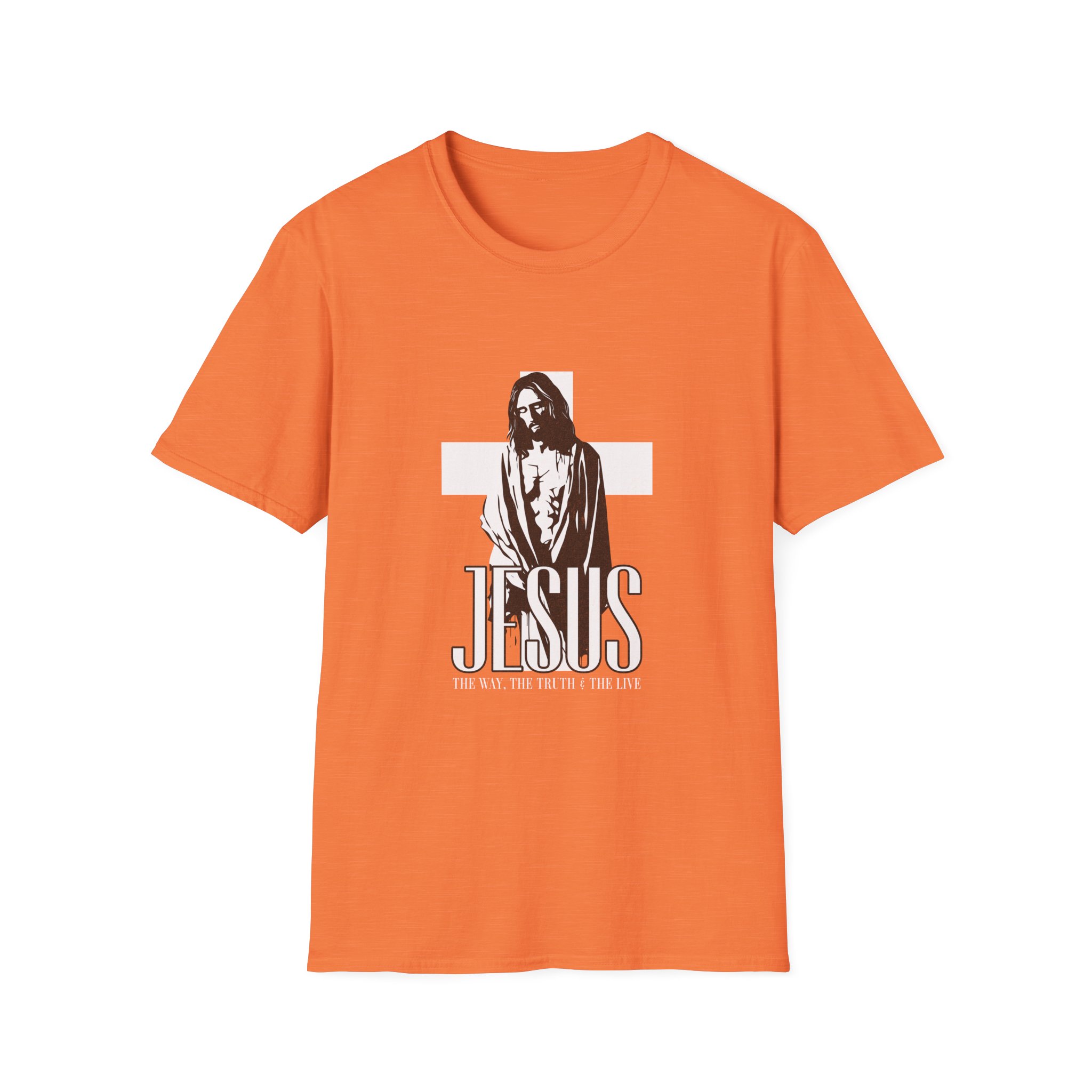 Jesus Cross Graphic T-Shirt — Faith-Based Christian Tee - Image 3