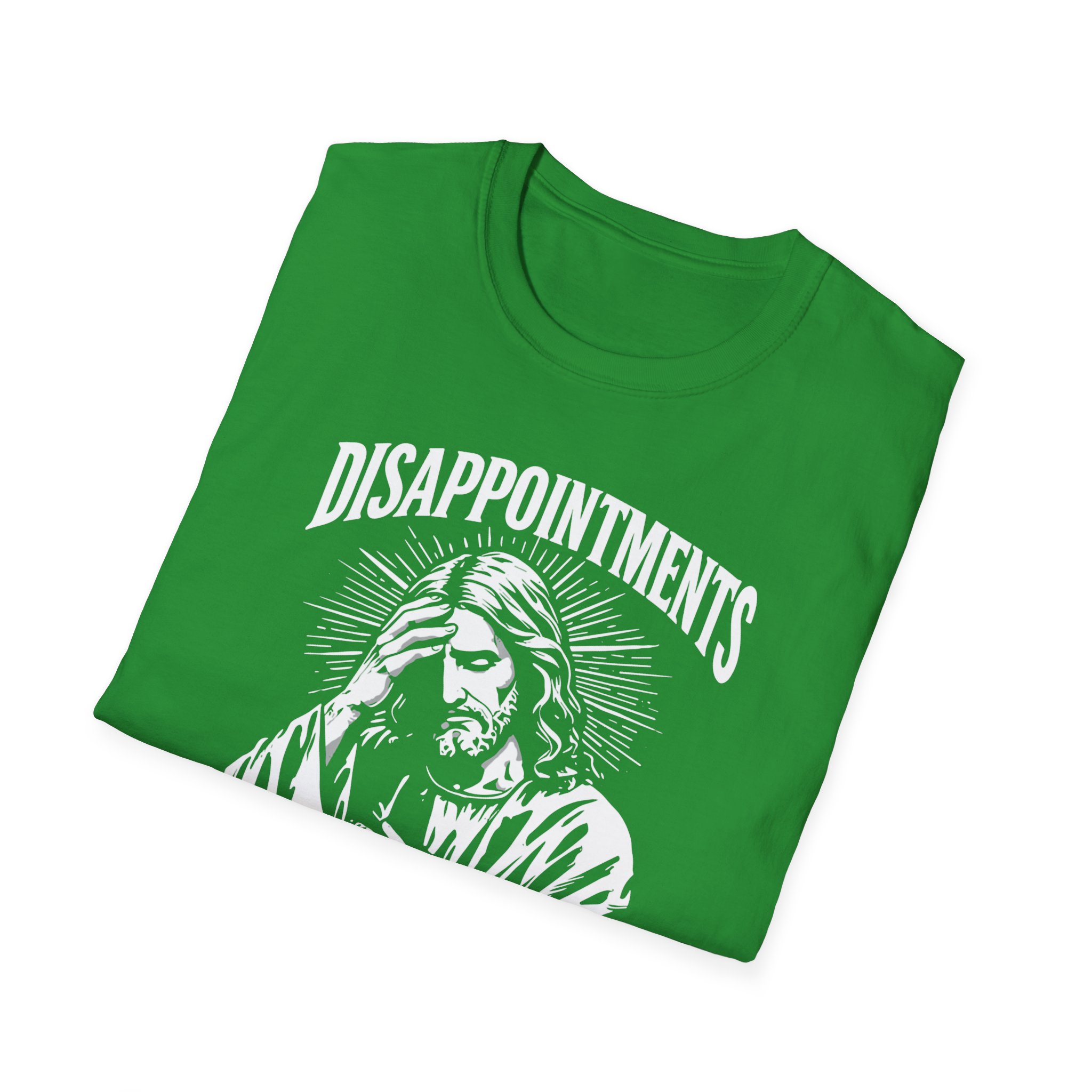 Jesus Graphic T-Shirt — "Disappointments All of You" Vintage Religious Humor Tee - Image 12