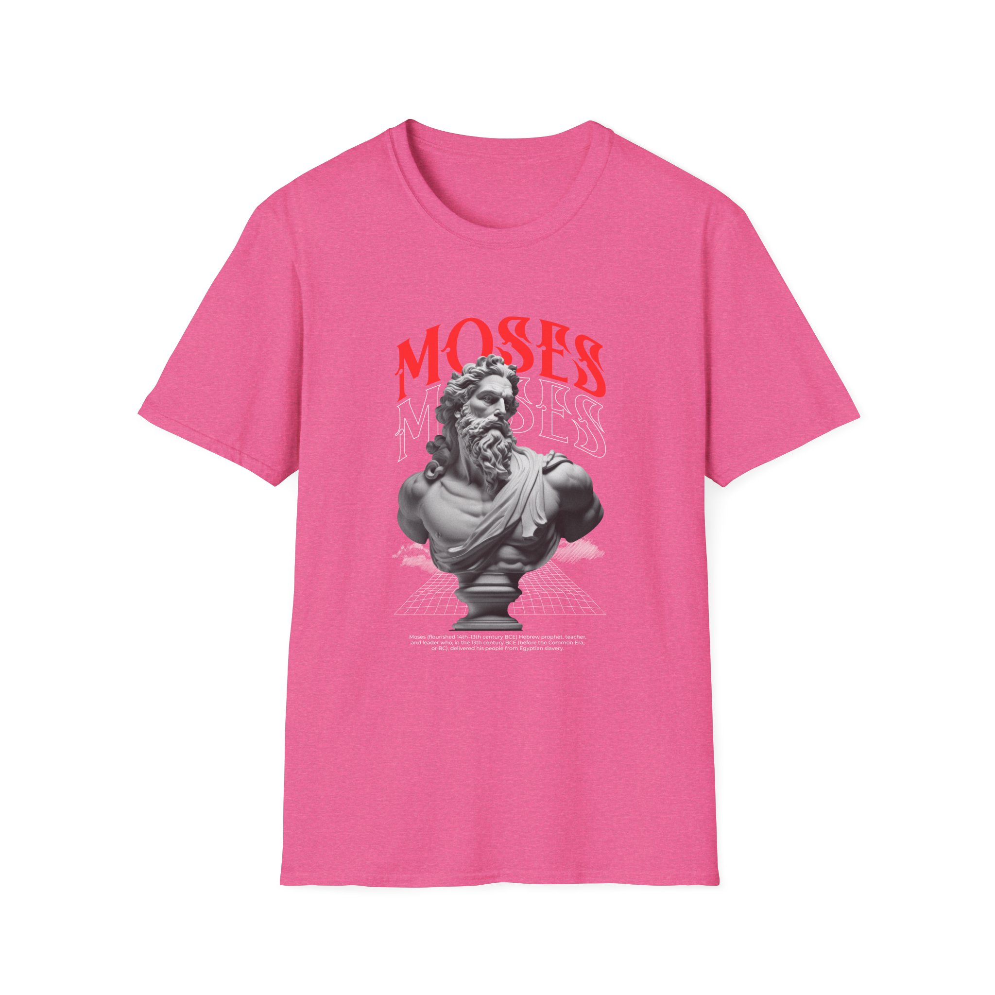 Moses Statue Graphic T-Shirt - Image 17