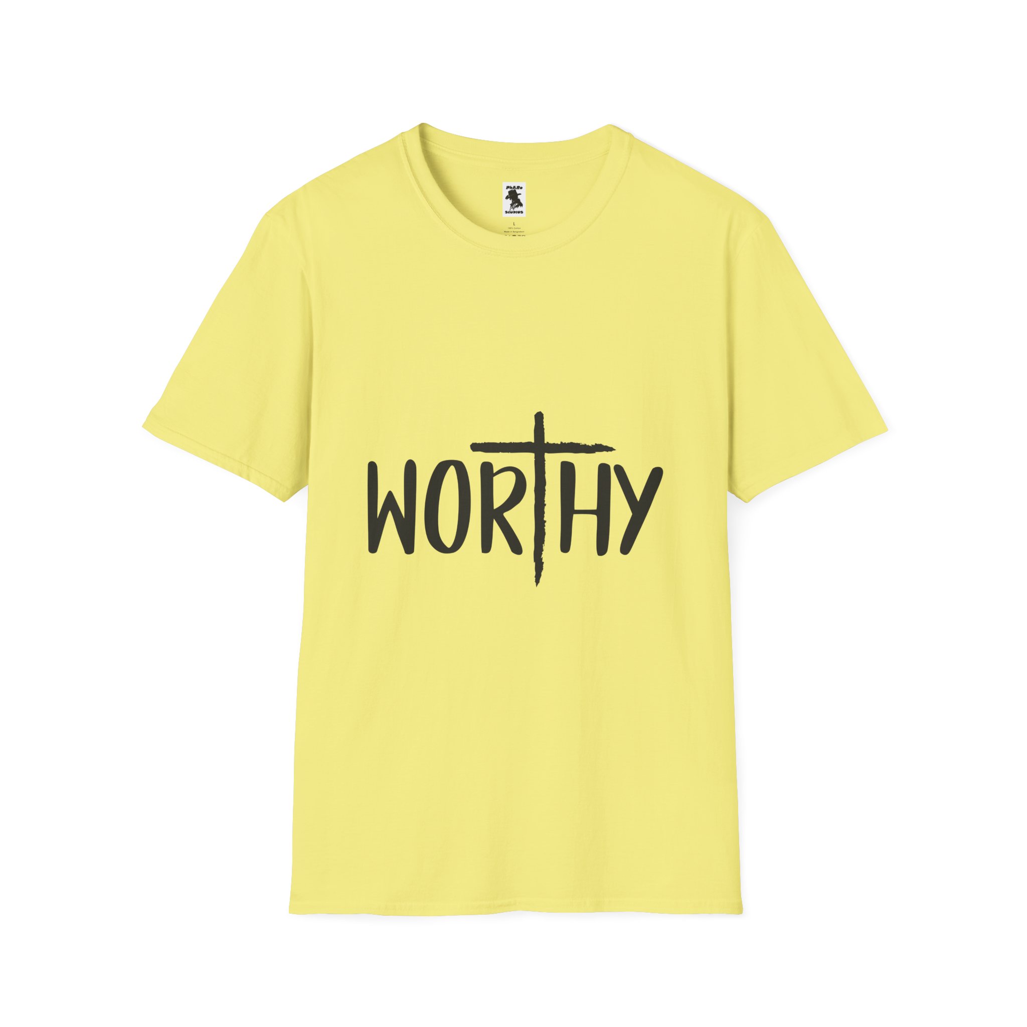 Worthy Unisex Softstyle T-Shirt - Faith-Inspired Apparel for Everyday Empowerment - Image 5