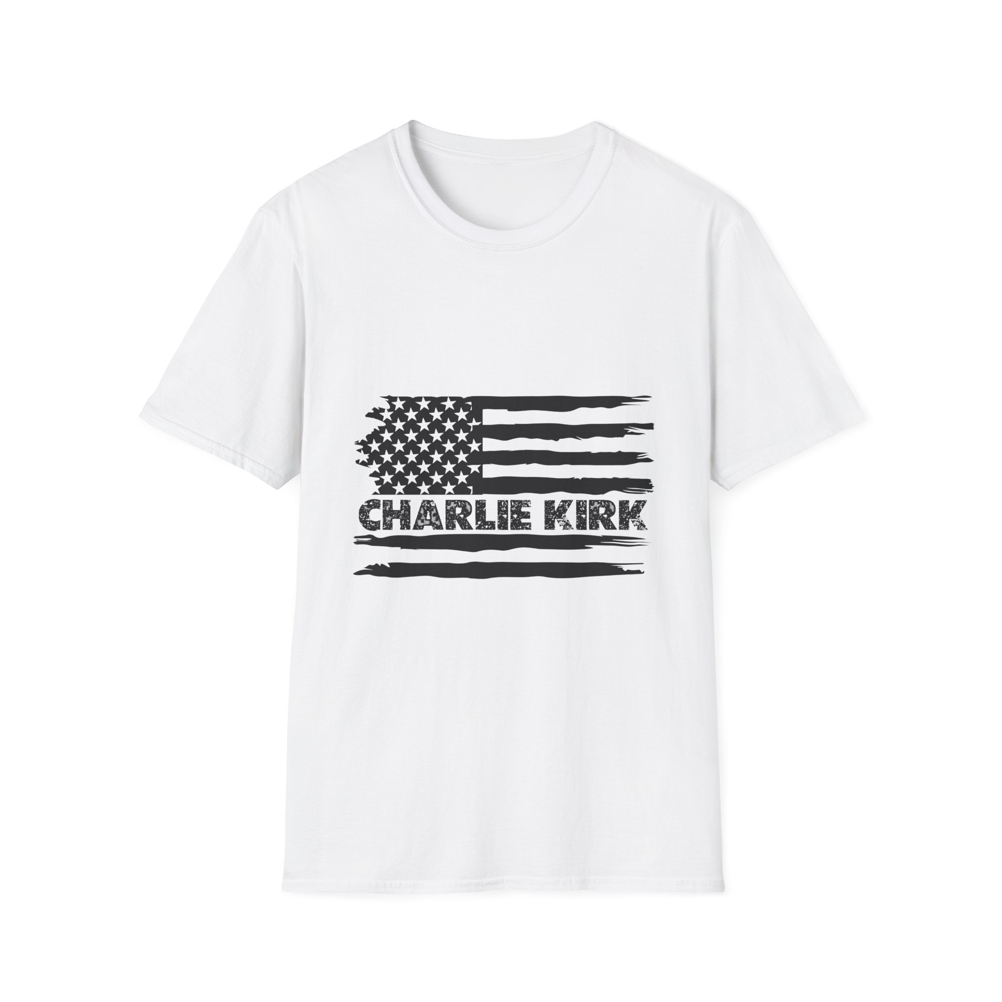 Charlie Kirk American Flag T-Shirt - Image 3