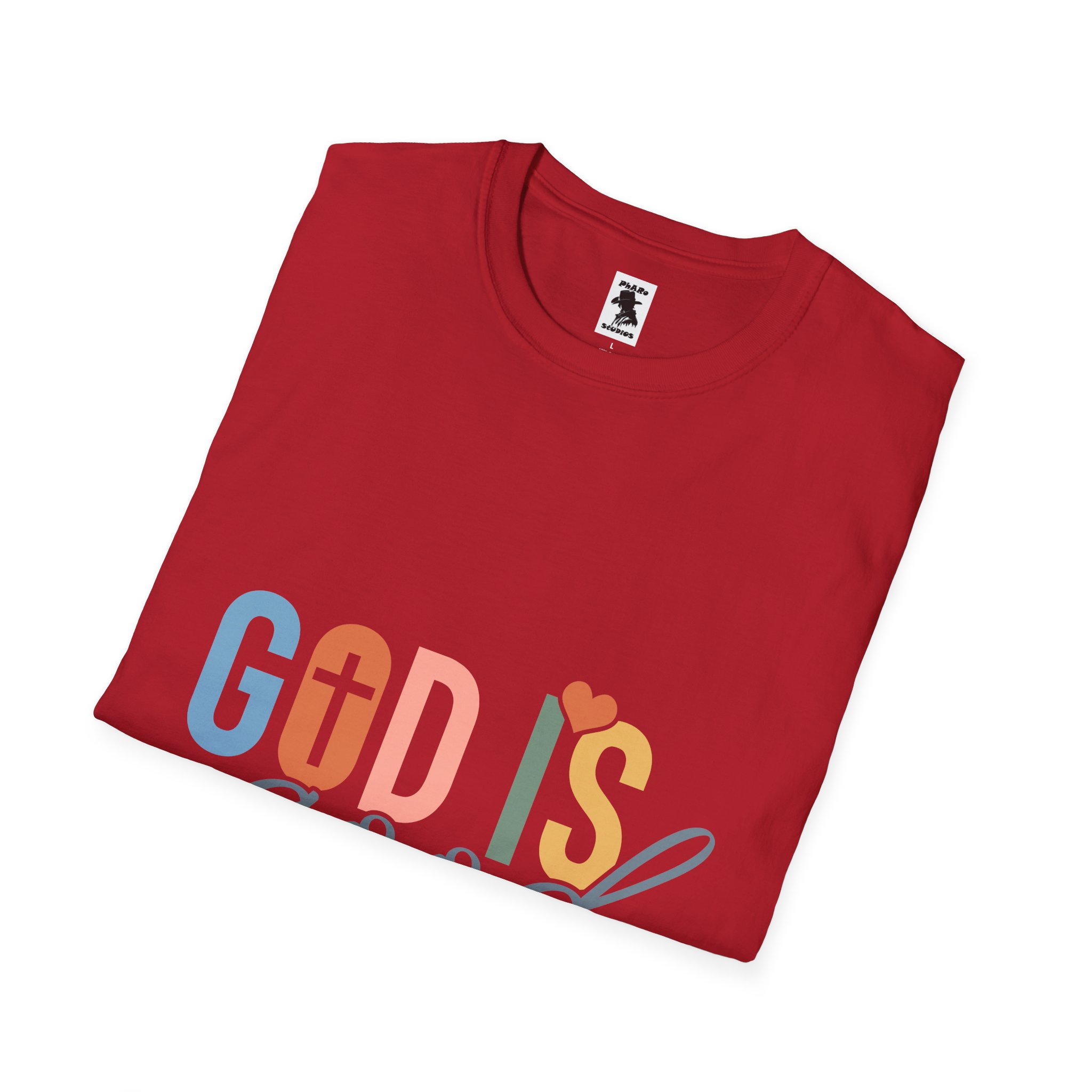 Unisex Softstyle T-Shirt - "God Is Good" Inspirational Tee - Image 44