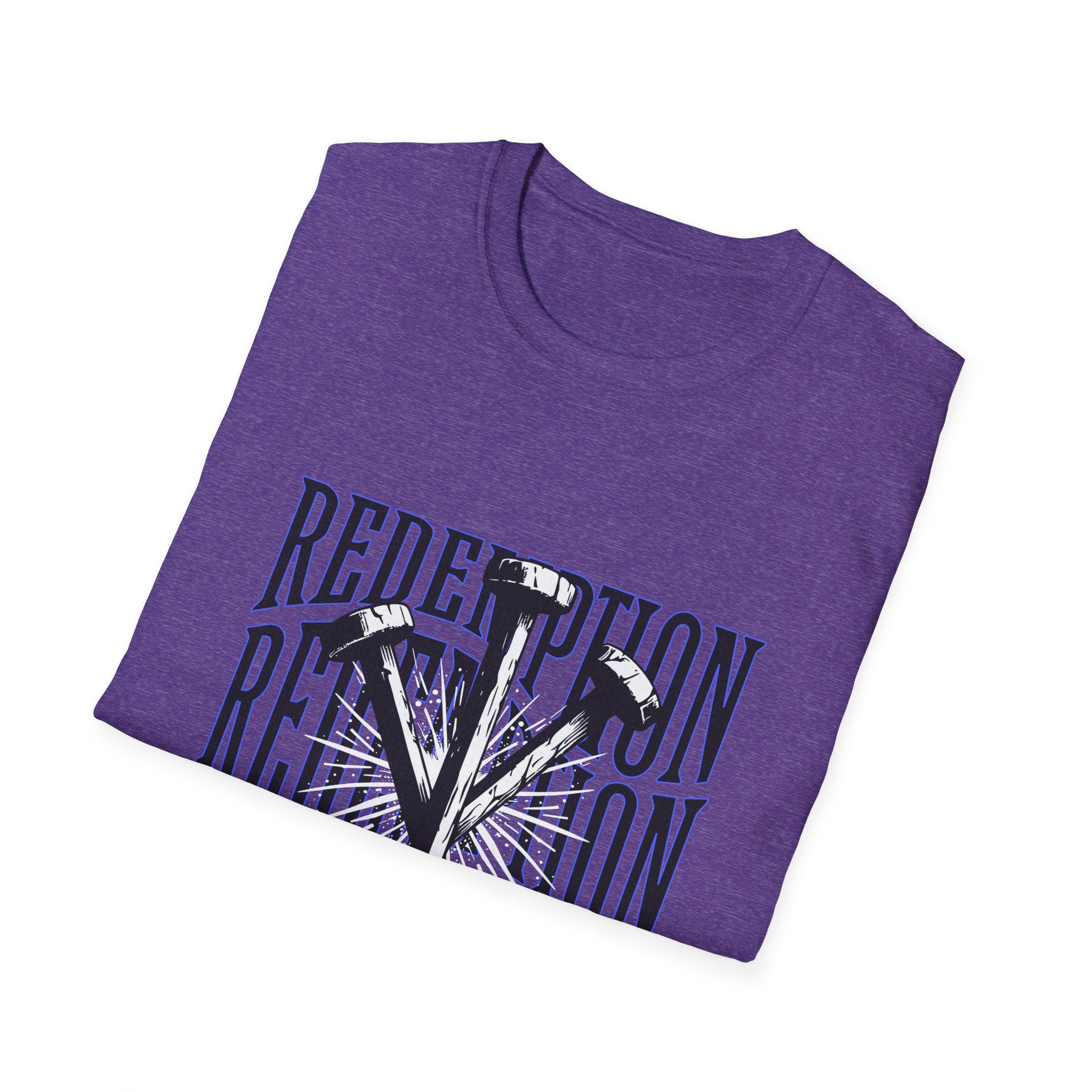 Redemption Cross T-Shirt — Christian Faith Graphic Tee - Image 20