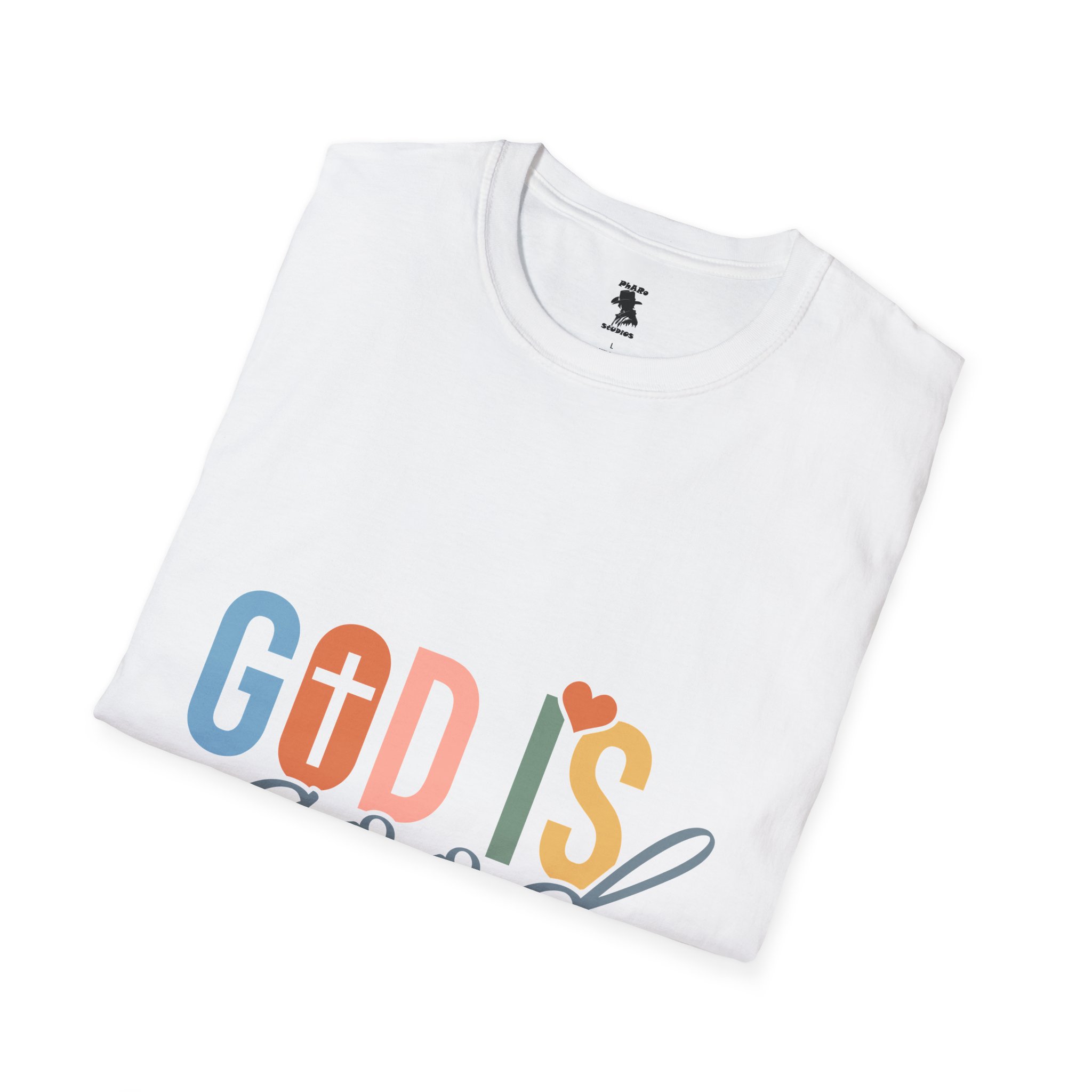 Unisex Softstyle T-Shirt - "God Is Good" Inspirational Tee - Image 4
