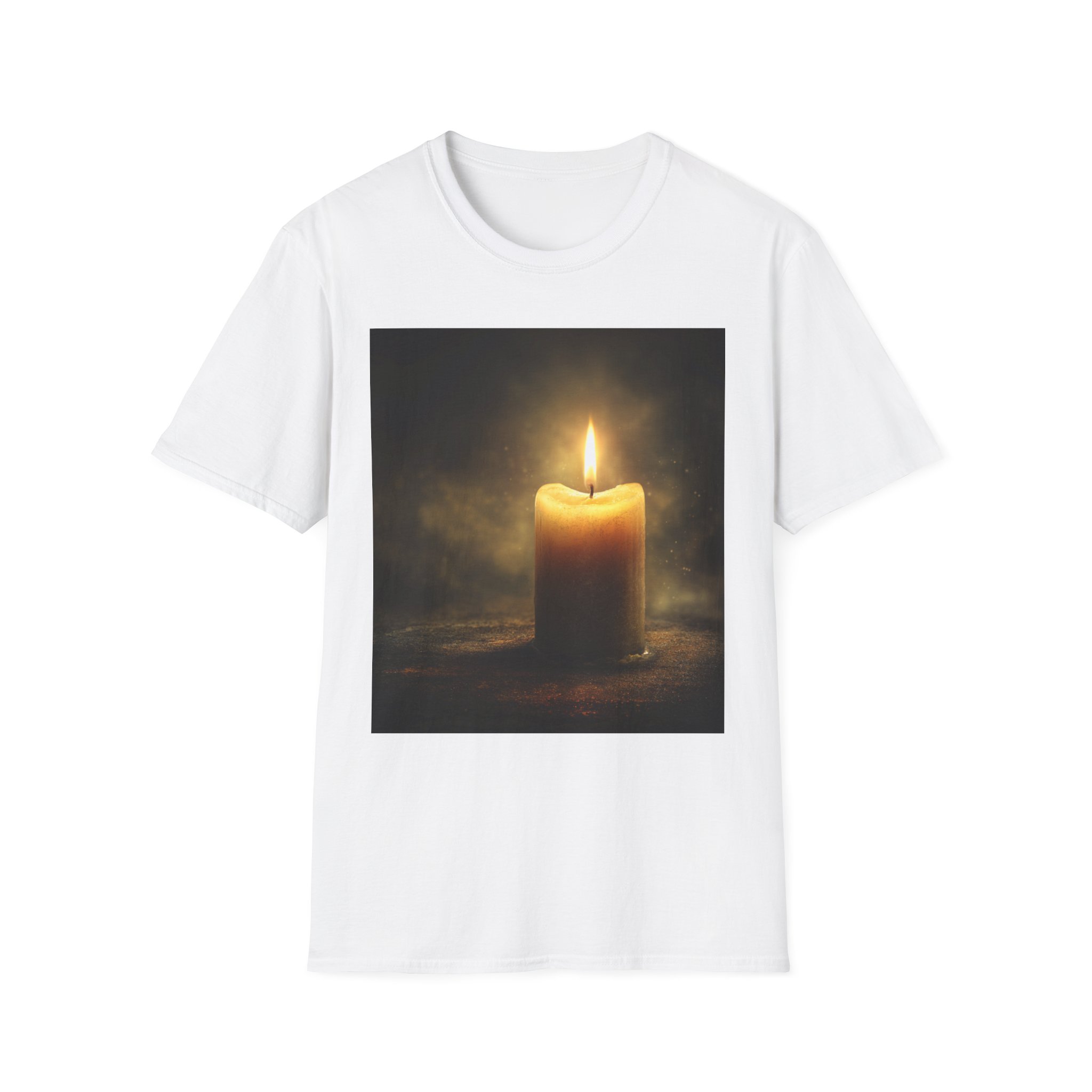 Lightbearer Unisex T-Shirt, Cozy Gift for Home Lovers, Relaxing Aesthetic Apparel, Perfect for Birthdays, Meditation, or Home Decor - Image 5