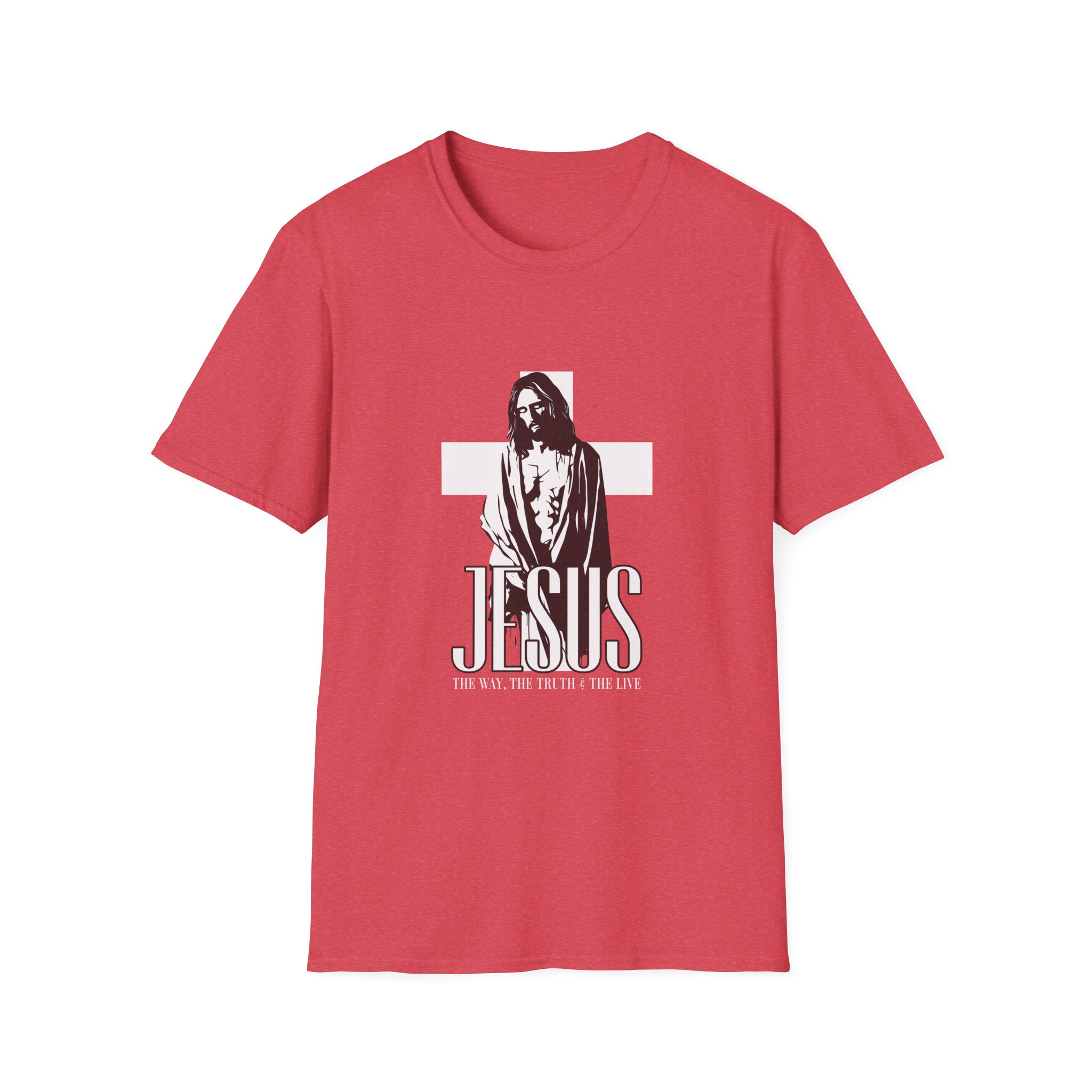 Jesus Cross Graphic T-Shirt — Faith-Based Christian Tee - Image 25