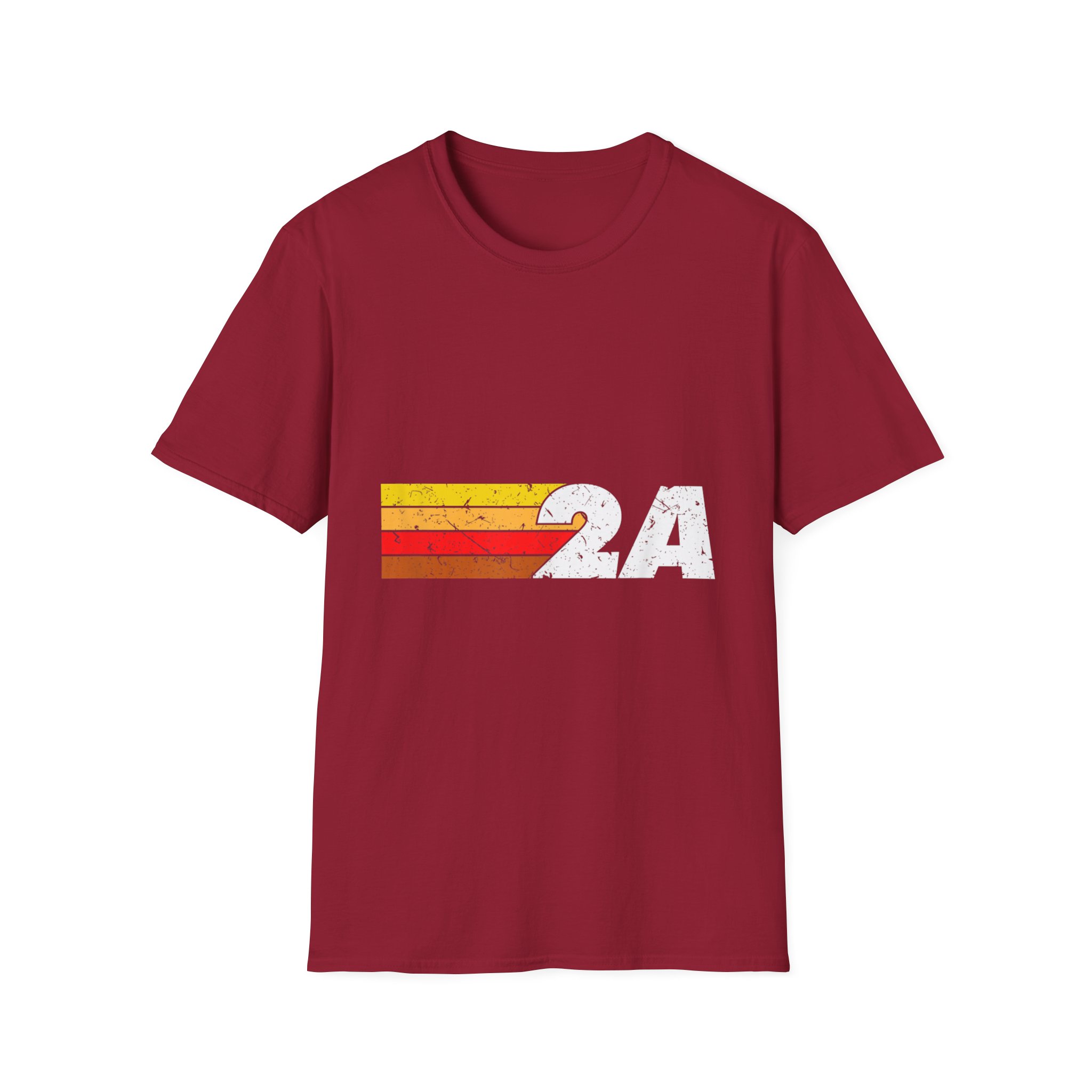 2A Retro Stripes T-Shirt — Vintage 2A Gun Rights Tee - Image 21