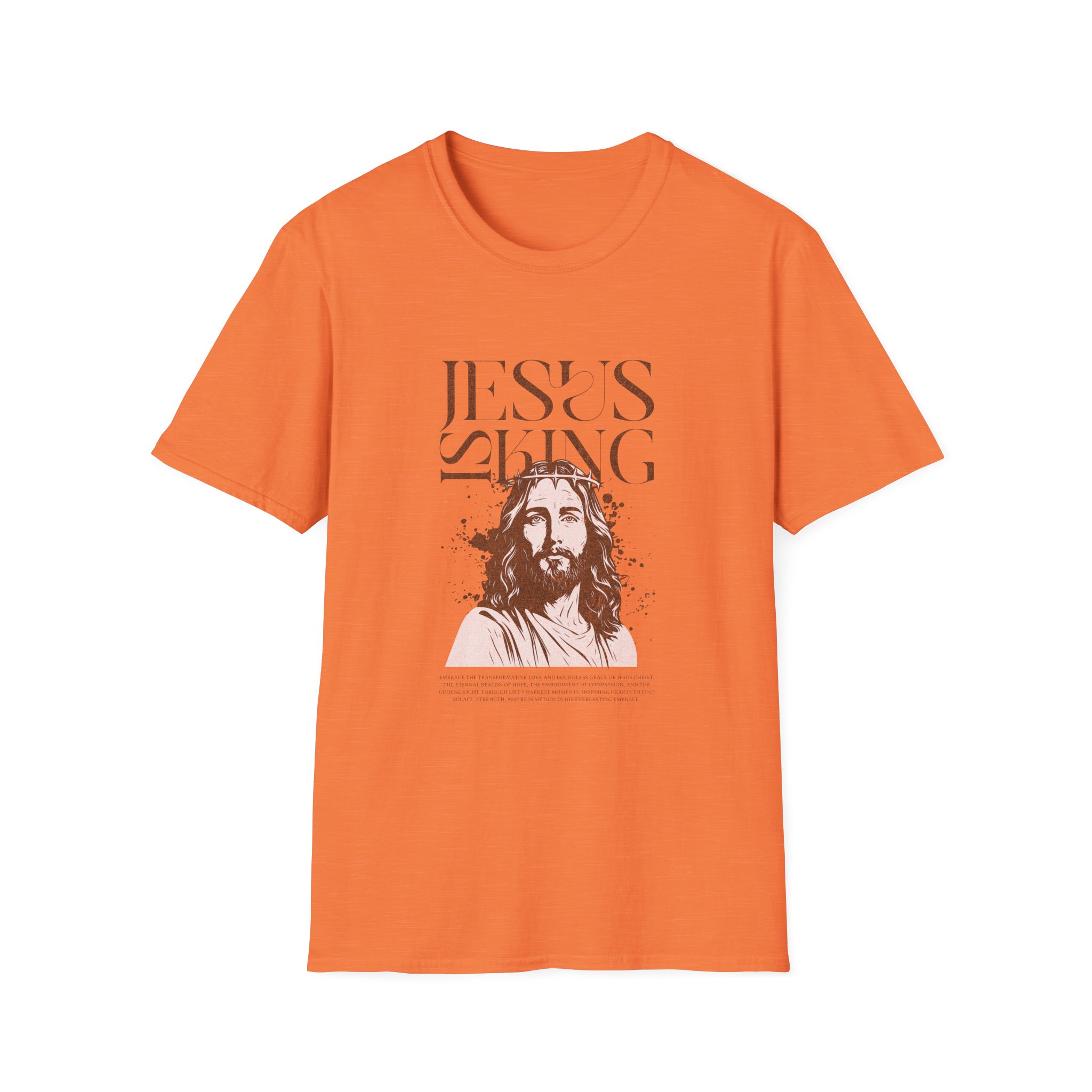Jesus is King T-Shirt — Christian Faith Graphic Tee - Image 5