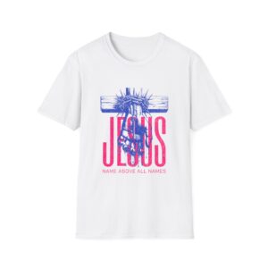 Jesus Name Above All Names T-Shirt — Crown of Thorns Faith Tee