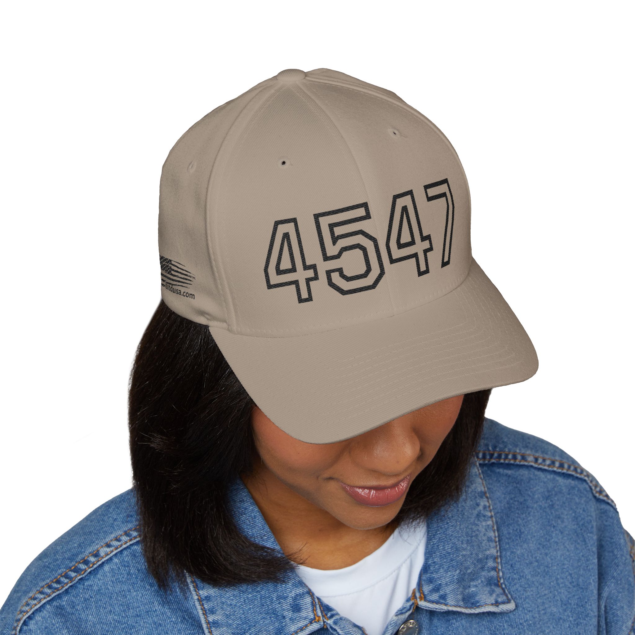 Embroidered '45 47' Cap - Truth in the Darkness Network - Image 11
