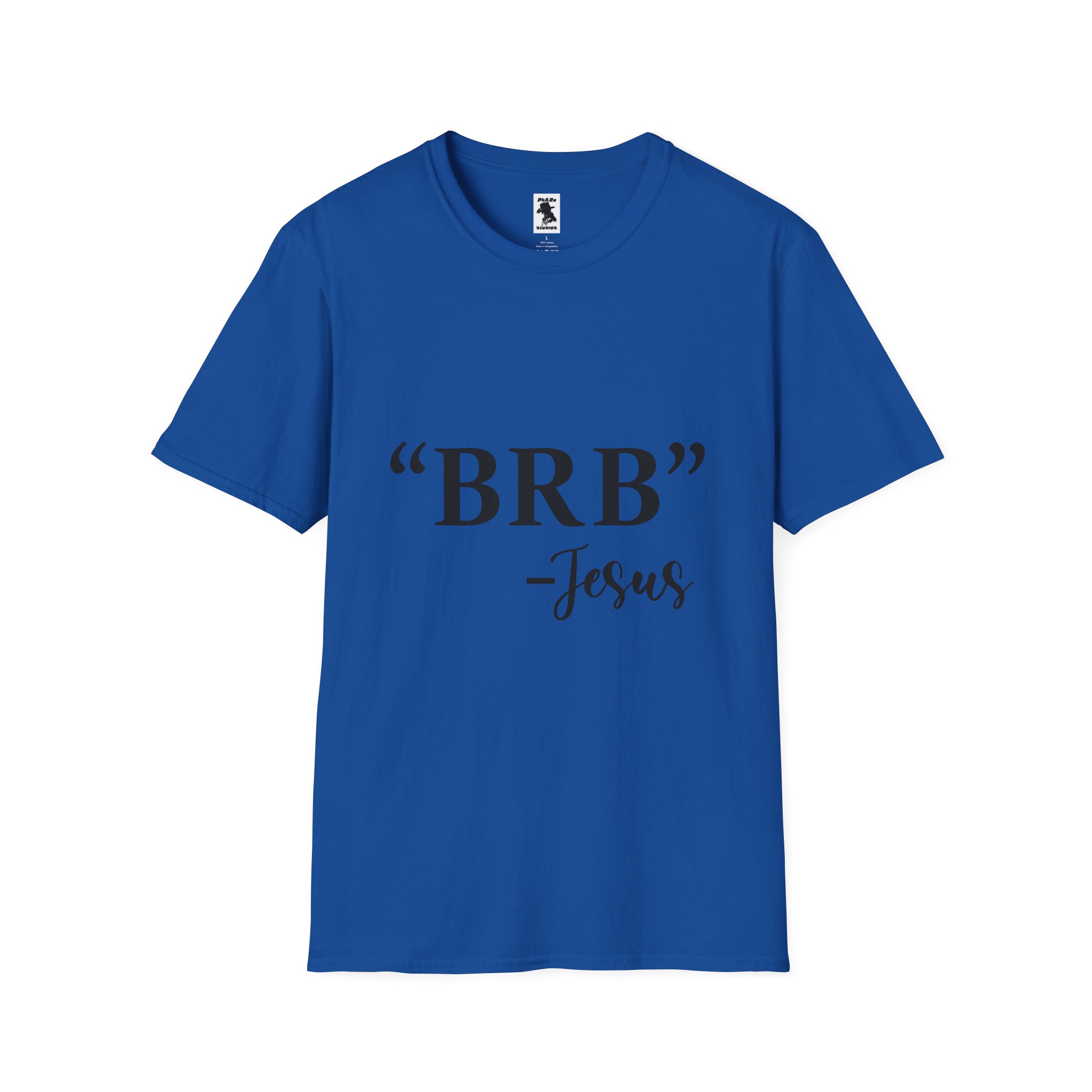 BRB Jesus Unisex Softstyle T-Shirt - Casual Faith Tee for Everyday Comfort - Image 33