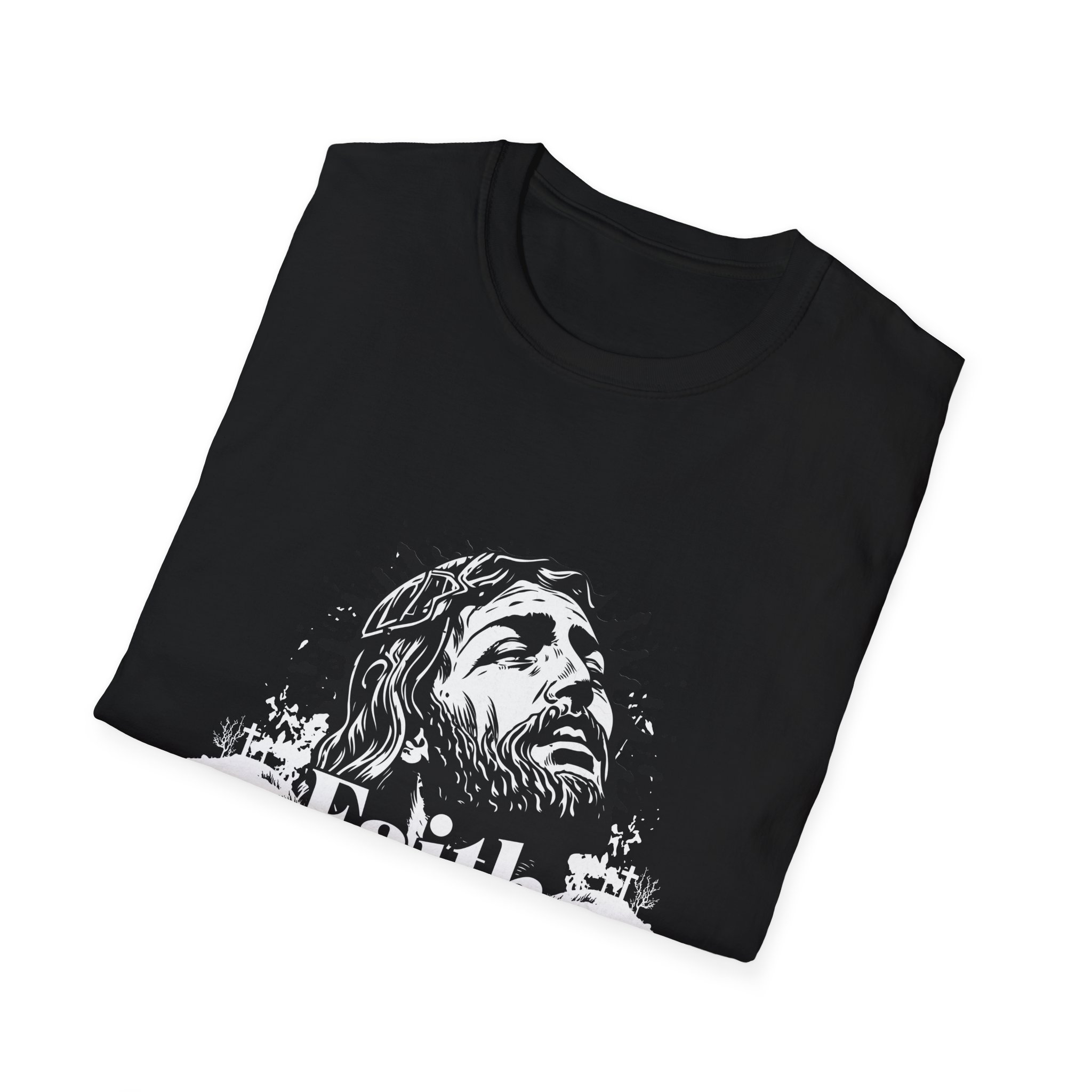 Faith Victory T-Shirt — Christian Jesus Graphic Tee - Image 2