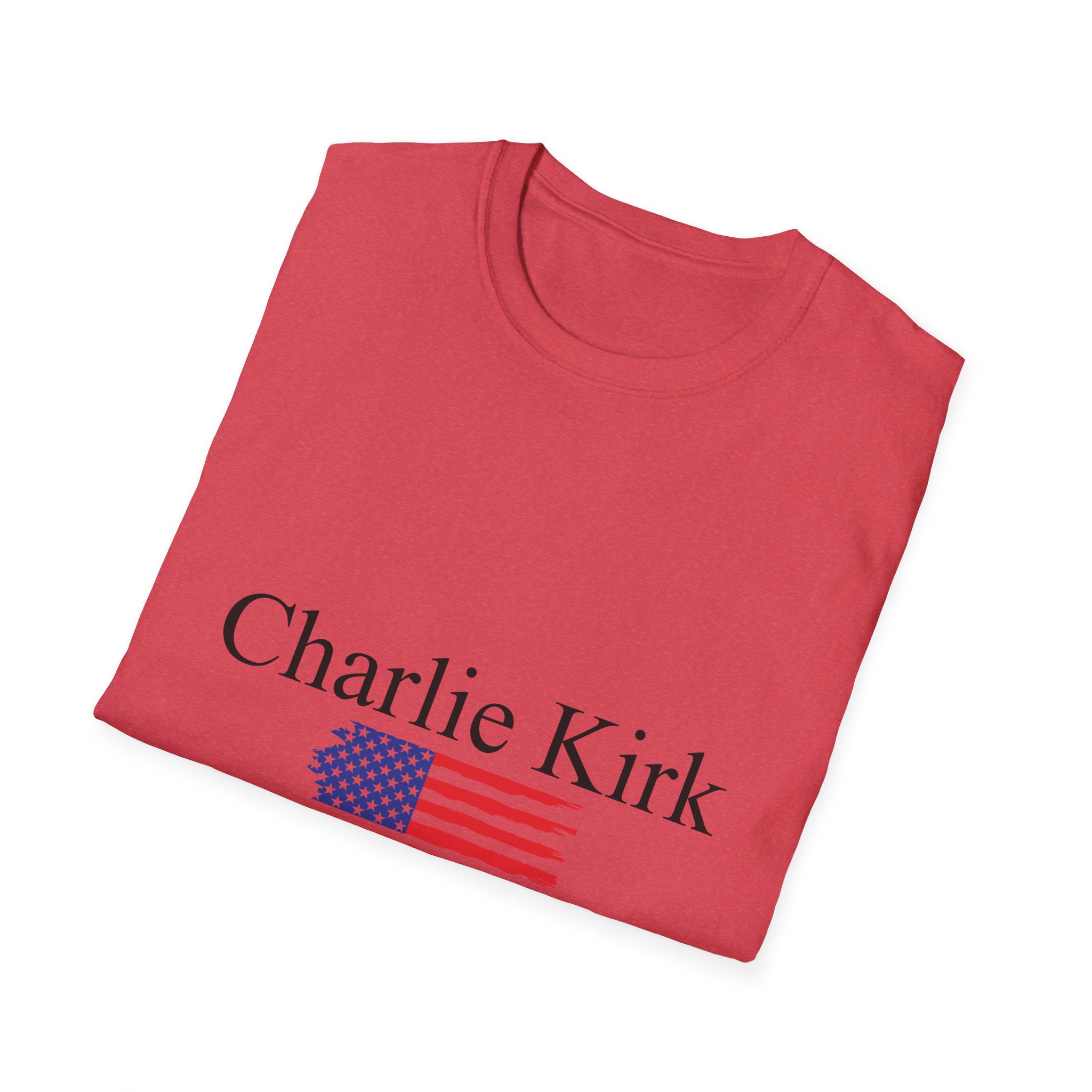 Charlie Kirk American Flag T-Shirt - Image 6