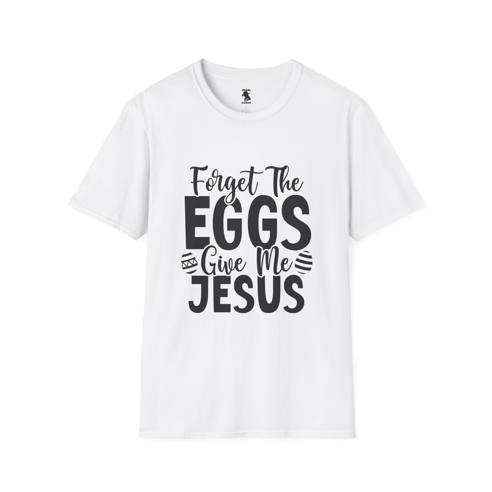 Easter Inspired Unisex T-Shirt - "Forget The Eggs Give Me Jesus" - Image 5
