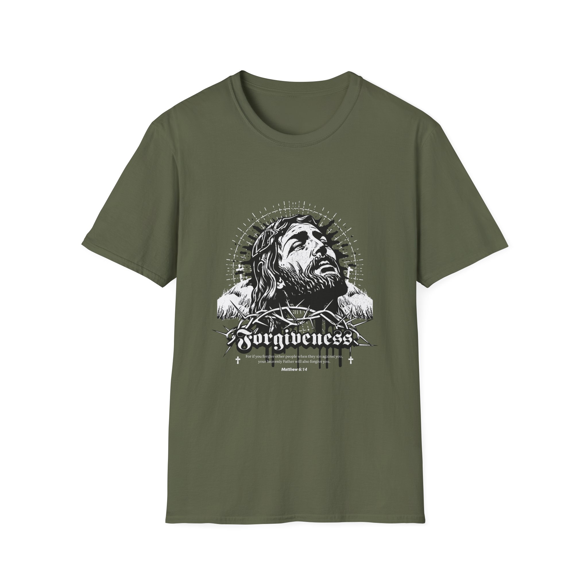 Forgiveness Jesus T-Shirt — Christian Faith Graphic Tee - Image 5